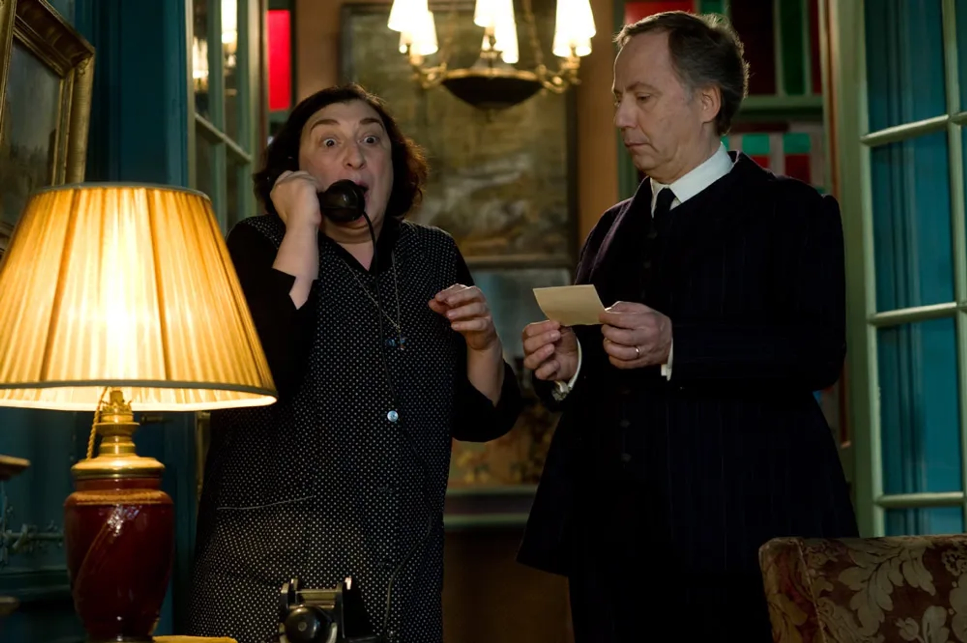 Fabrice Luchini and Berta Ojea in The Women on the 6th Floor (2010)