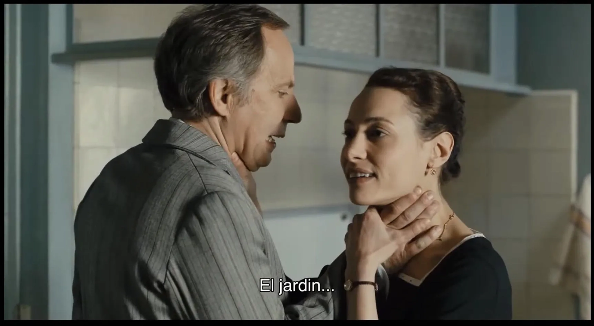 Fabrice Luchini and Natalia Verbeke in The Women on the 6th Floor (2010)