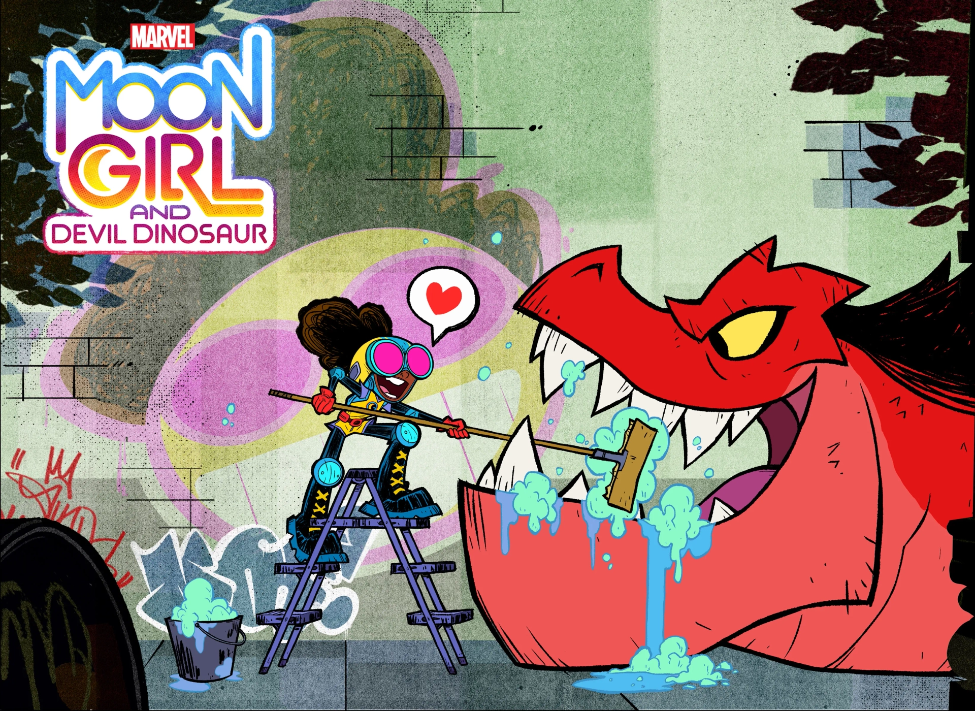 Fred Tatasciore and Diamond White in Moon Girl and Devil Dinosaur (2023)