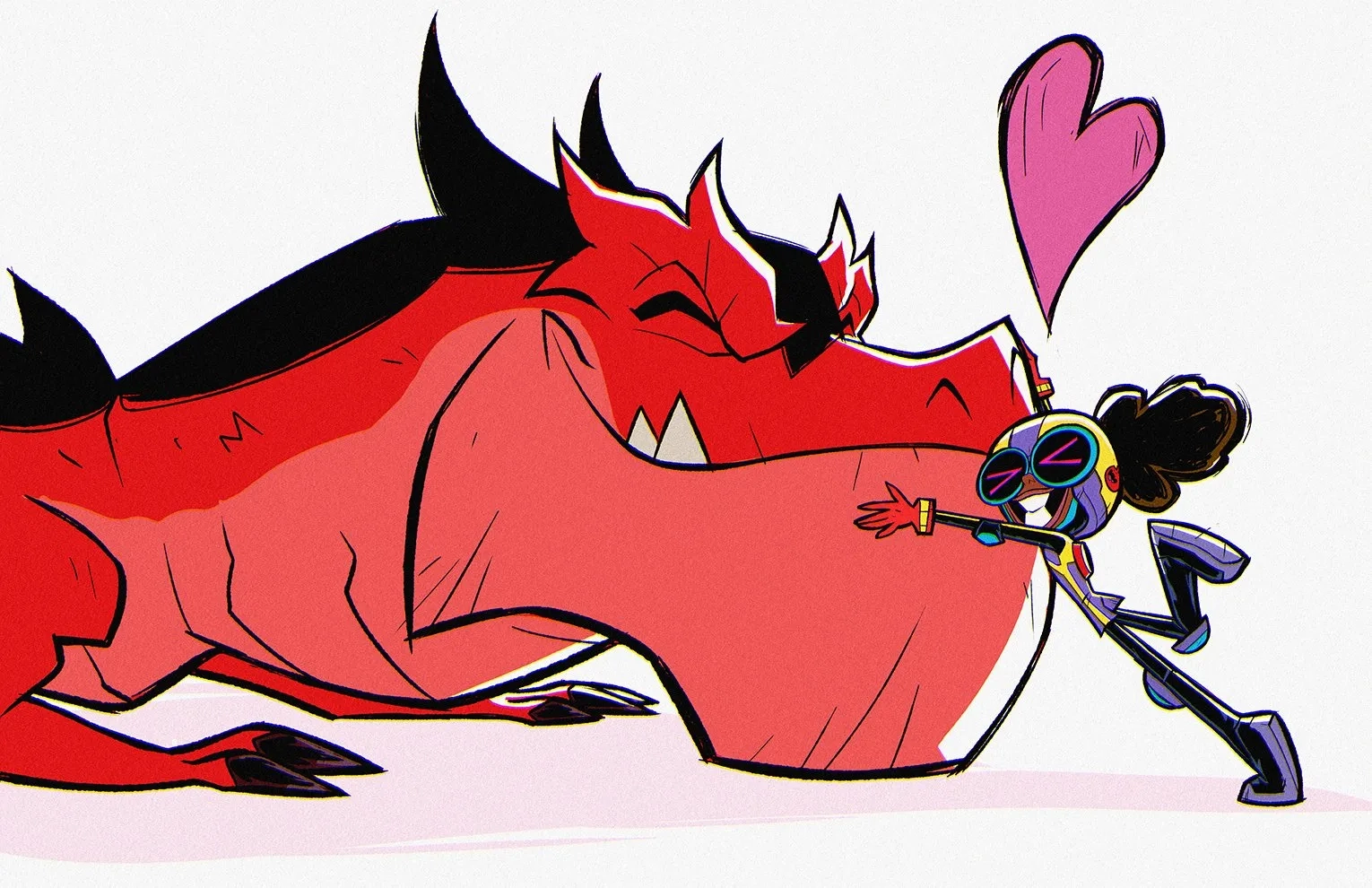 Fred Tatasciore and Diamond White in Moon Girl and Devil Dinosaur (2023)