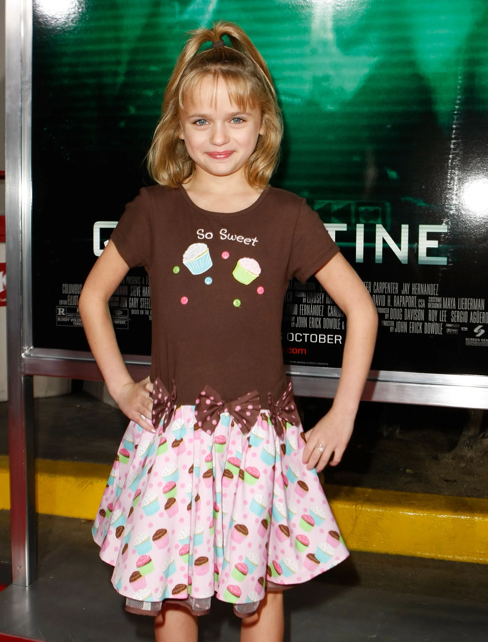 Joey King at an event for Quarantine (2008)