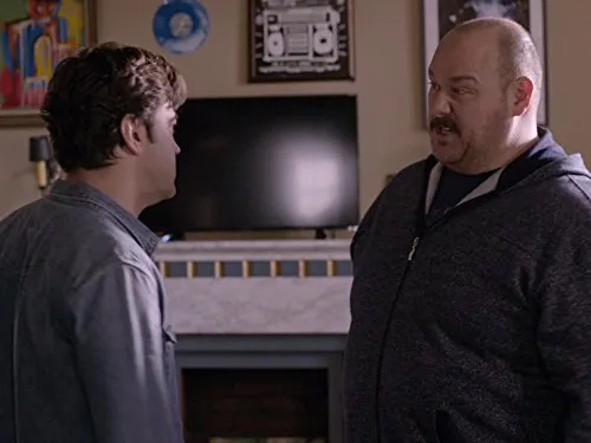 Ron Livingston and Will Sasso in Loudermilk (2017)