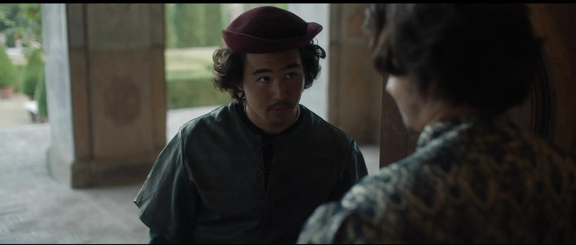 Alistair Toovey and Nico Hiraga in Rosaline (2022)