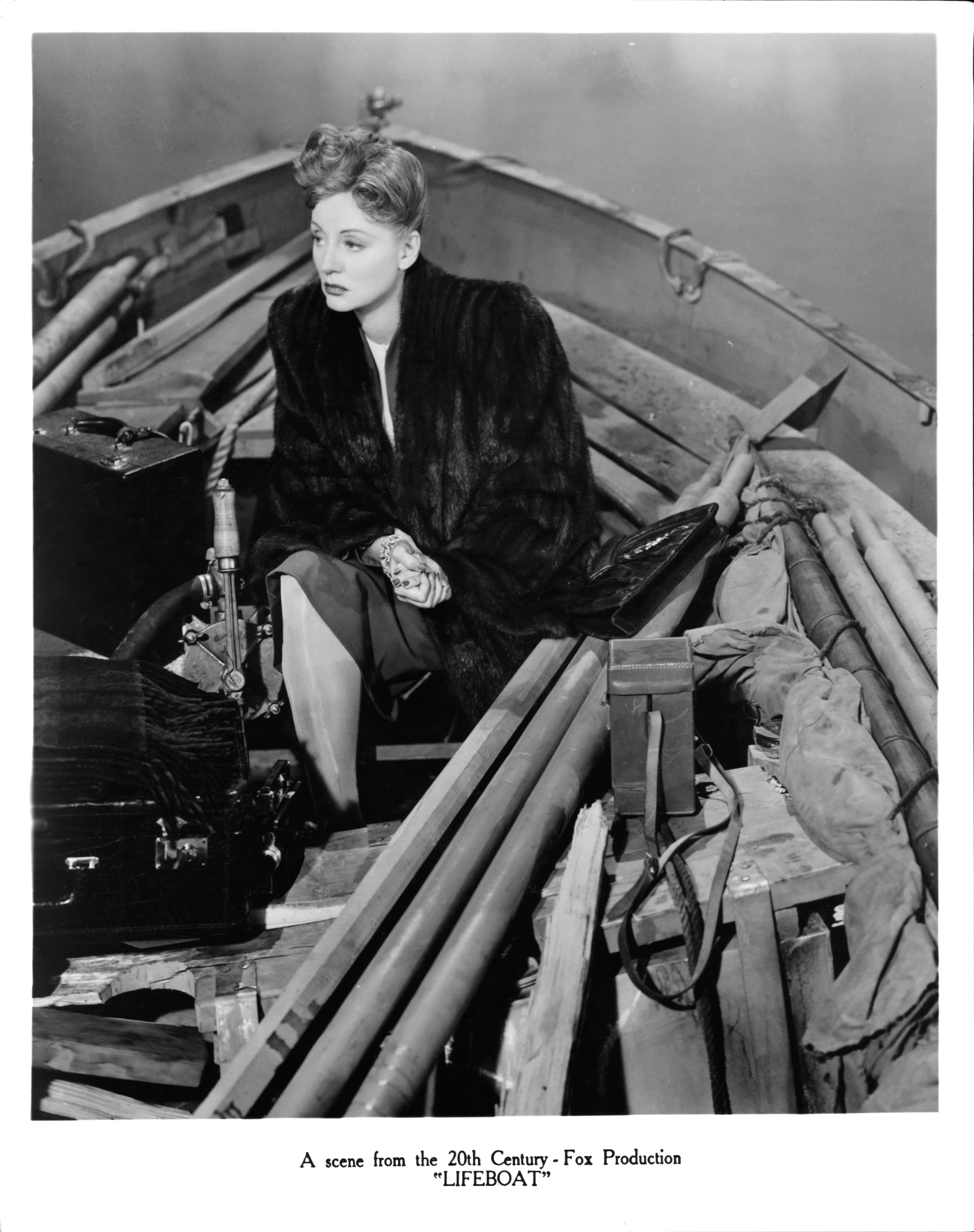 Tallulah Bankhead in Lifeboat (1944)