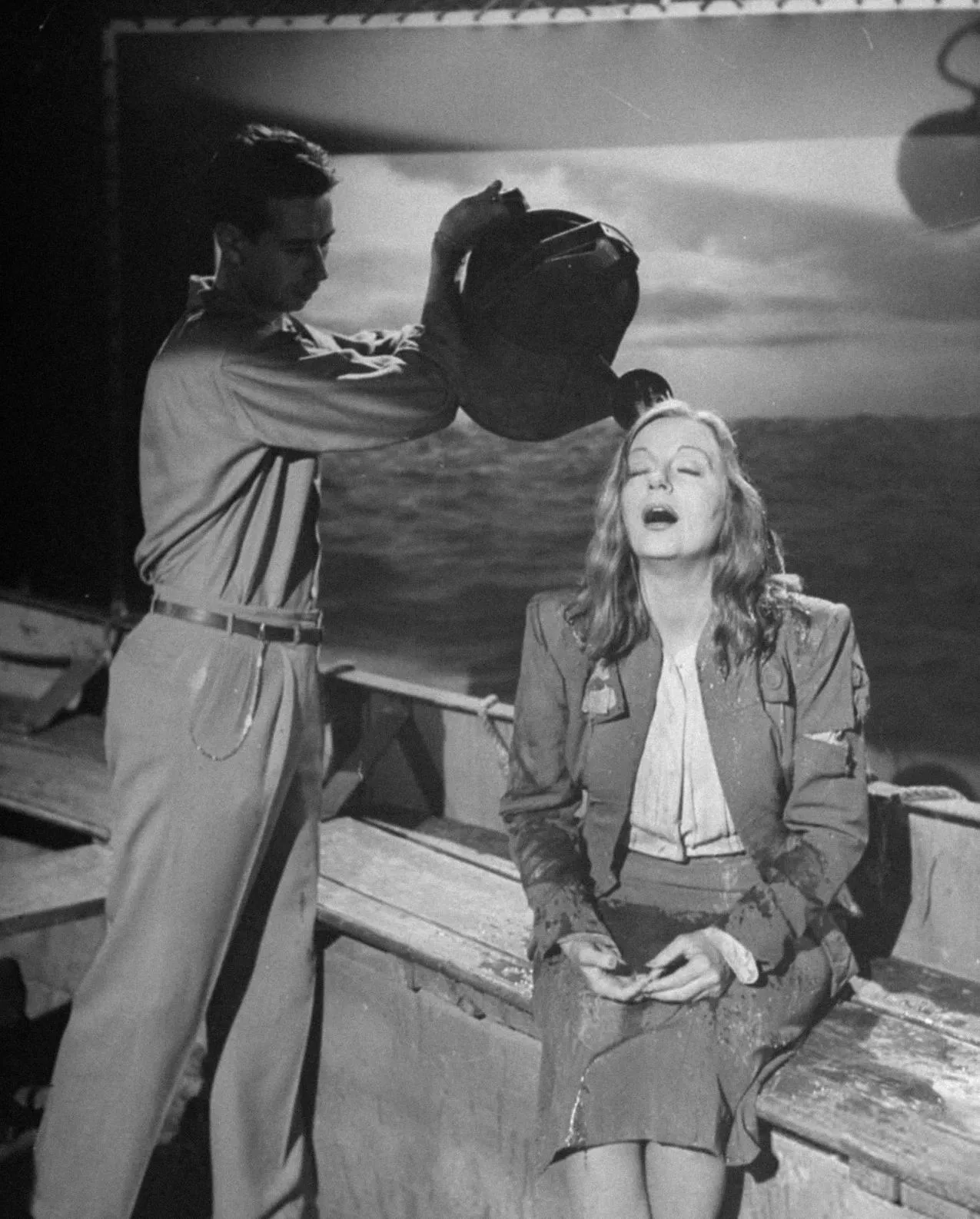 Tallulah Bankhead in Lifeboat (1944)