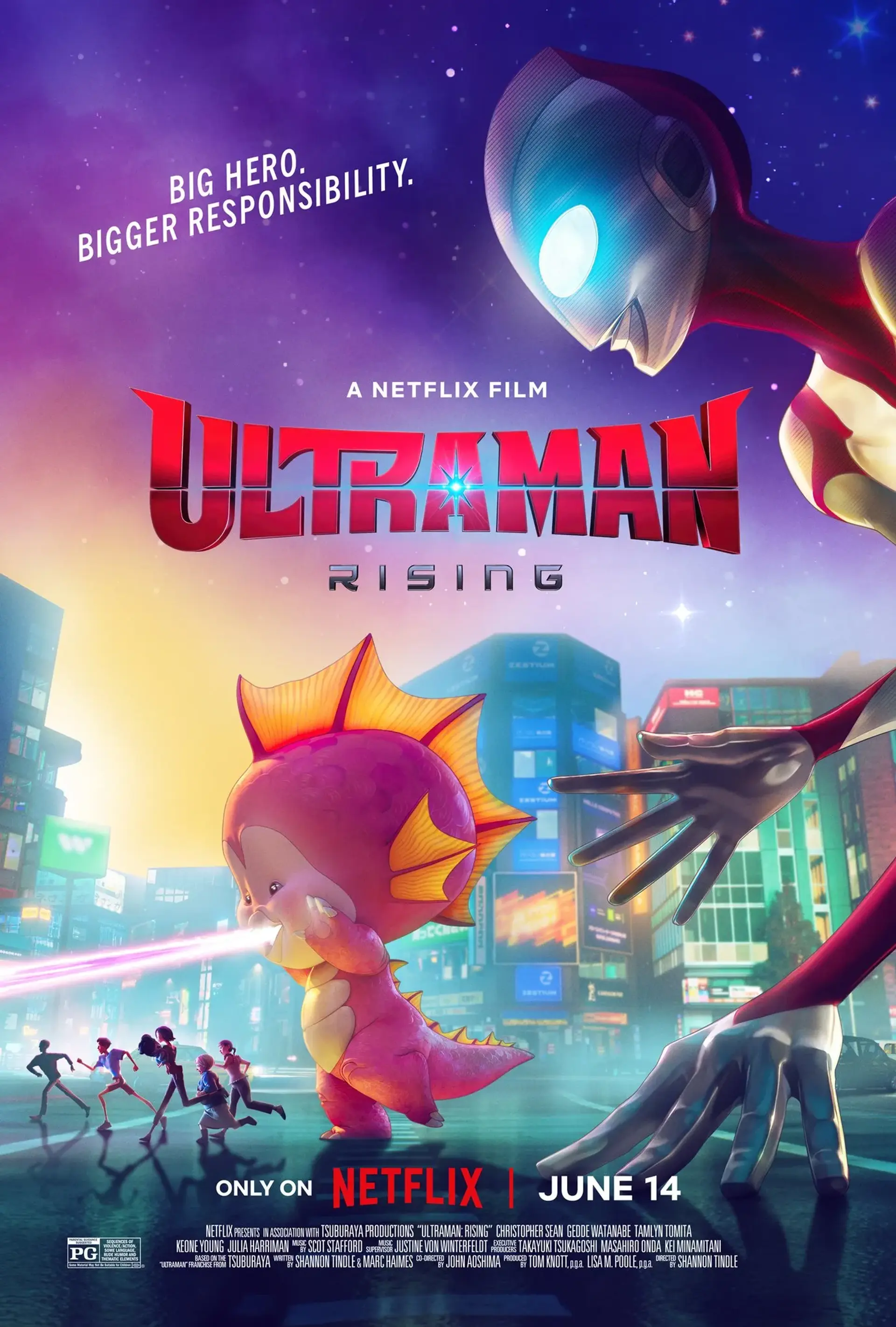 انیمیشن اولترامن: خیزش (Ultraman: Rising 2024)