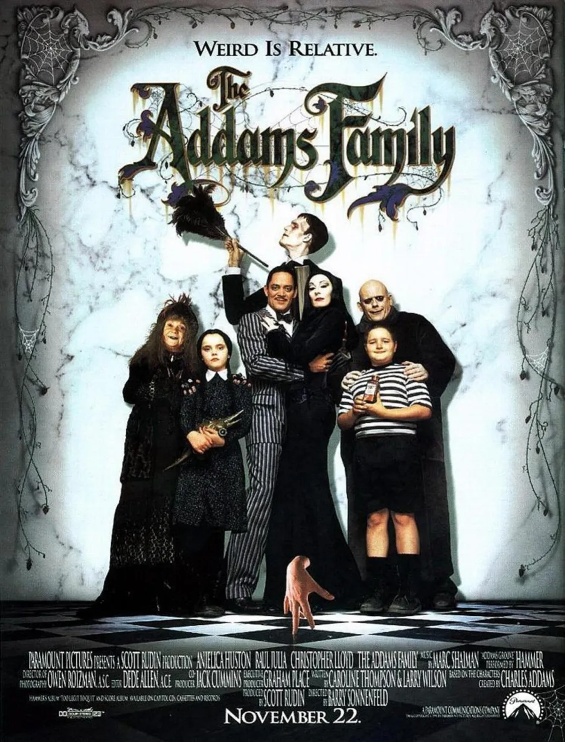 فیلم خانواده آدامز (The Addams Family 1991)