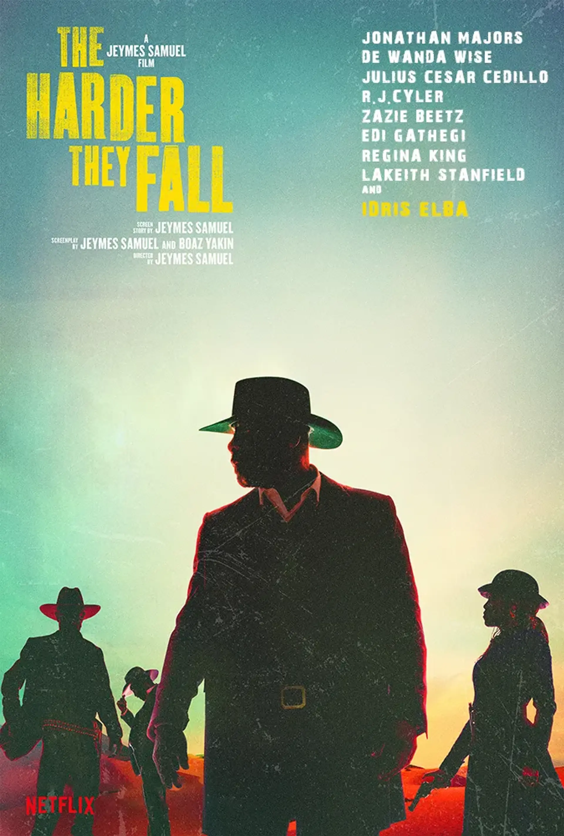 فیلم آنها سخت تر سقوط می کنند (The Harder They Fall 2021)