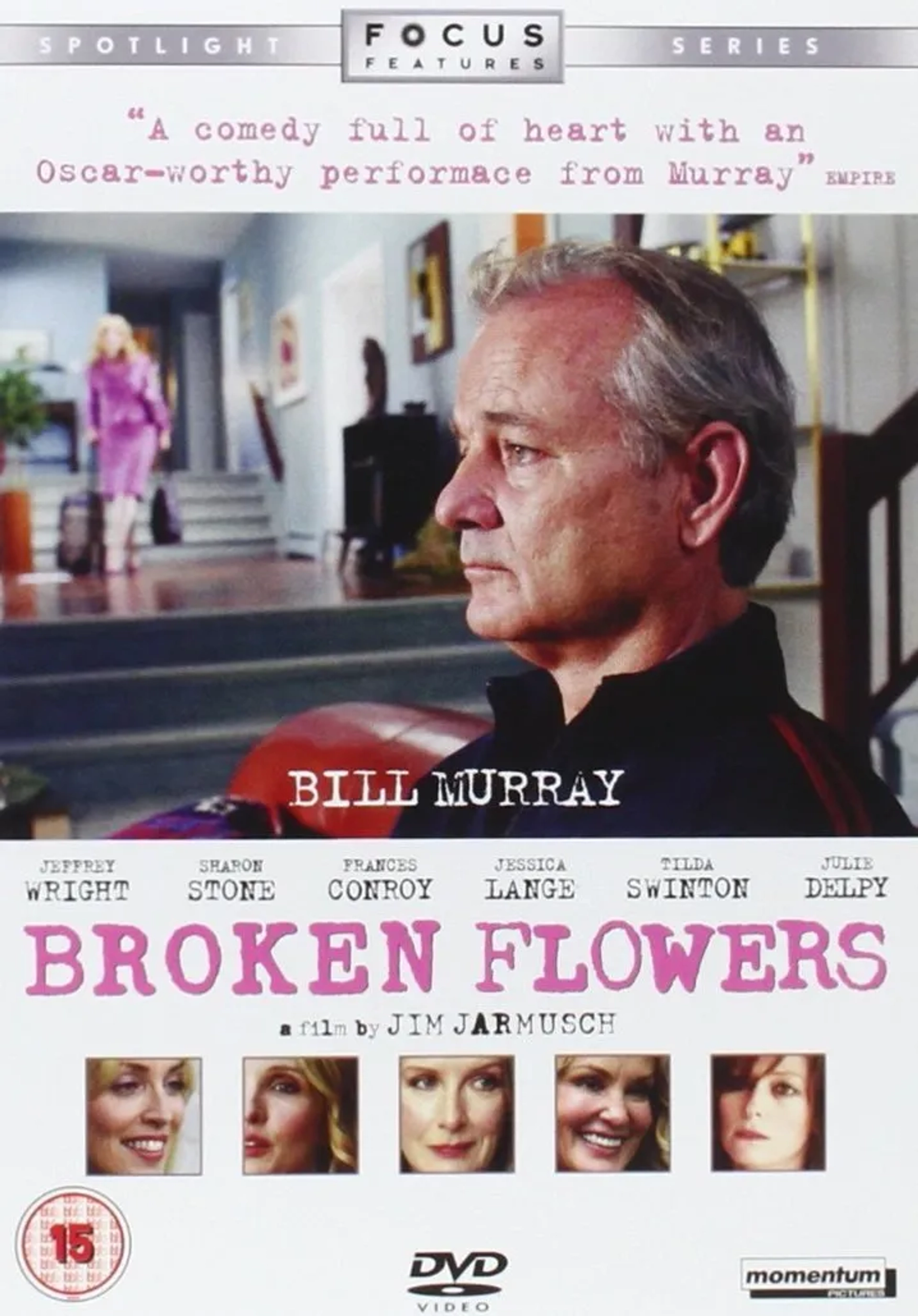 Bill Murray, Sharon Stone, Julie Delpy, Jessica Lange, Frances Conroy, and Tilda Swinton in Broken Flowers (2005)