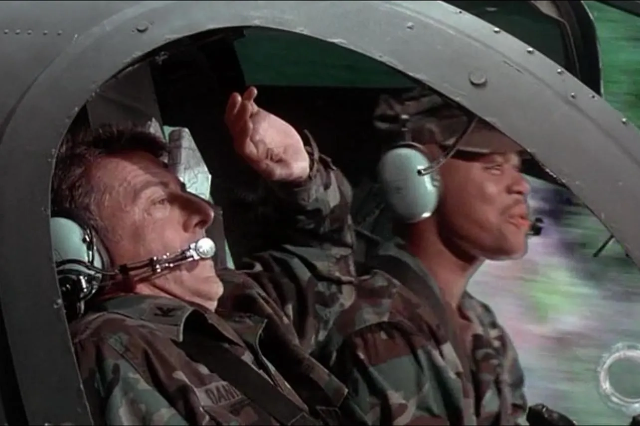 Dustin Hoffman and Cuba Gooding Jr. in Outbreak (1995)