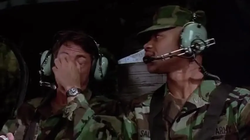 Dustin Hoffman and Cuba Gooding Jr. in Outbreak (1995)