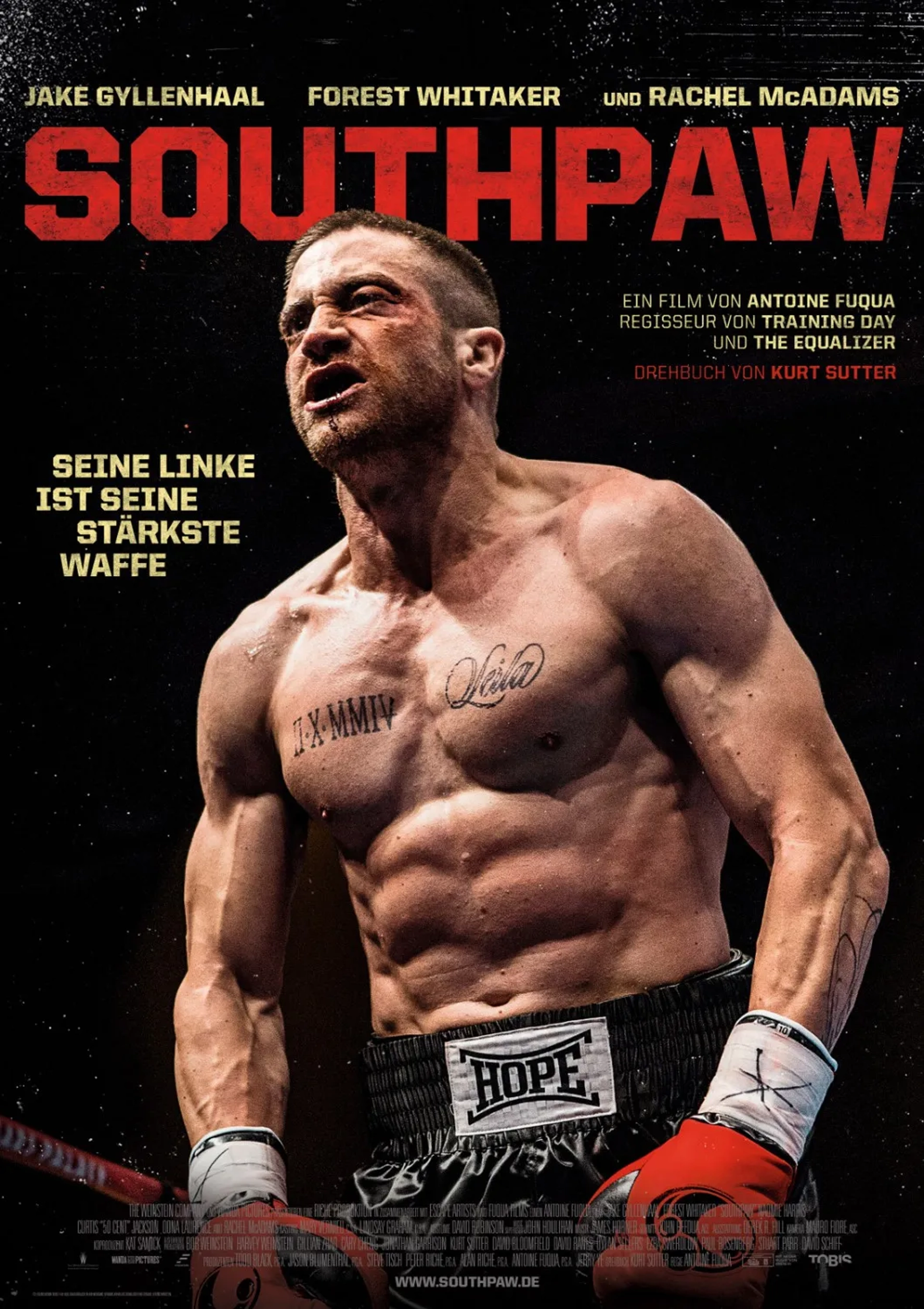 فیلم چپ دست (Southpaw 2015)