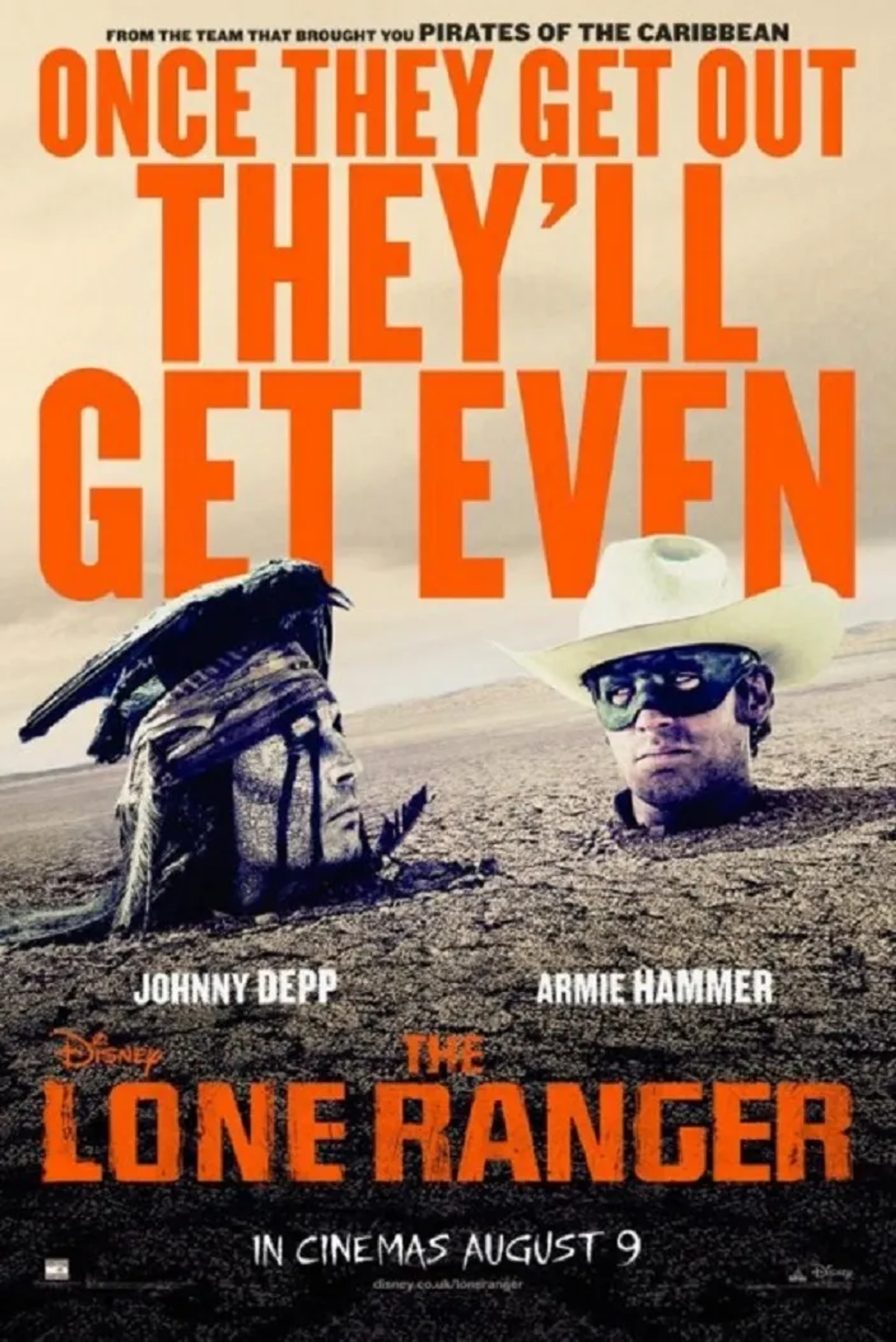 فیلم رنجر تنها (The Lone Ranger 2013)