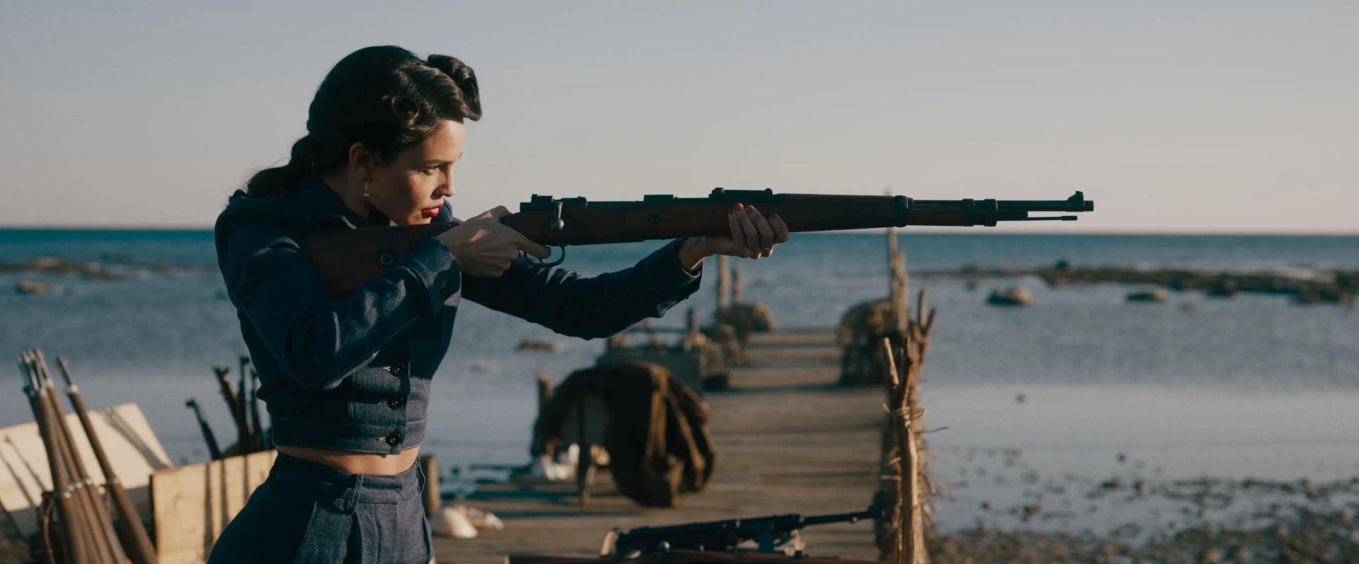 Eiza González in The Ministry of Ungentlemanly Warfare (2024)