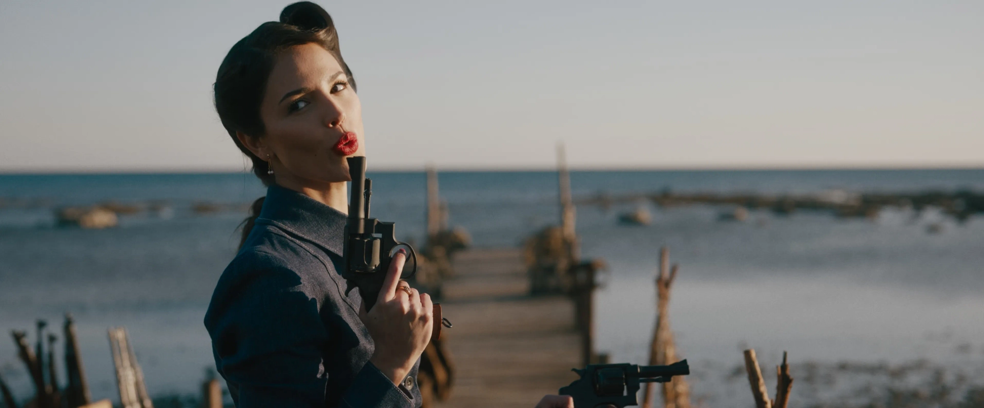 Eiza González in The Ministry of Ungentlemanly Warfare (2024)