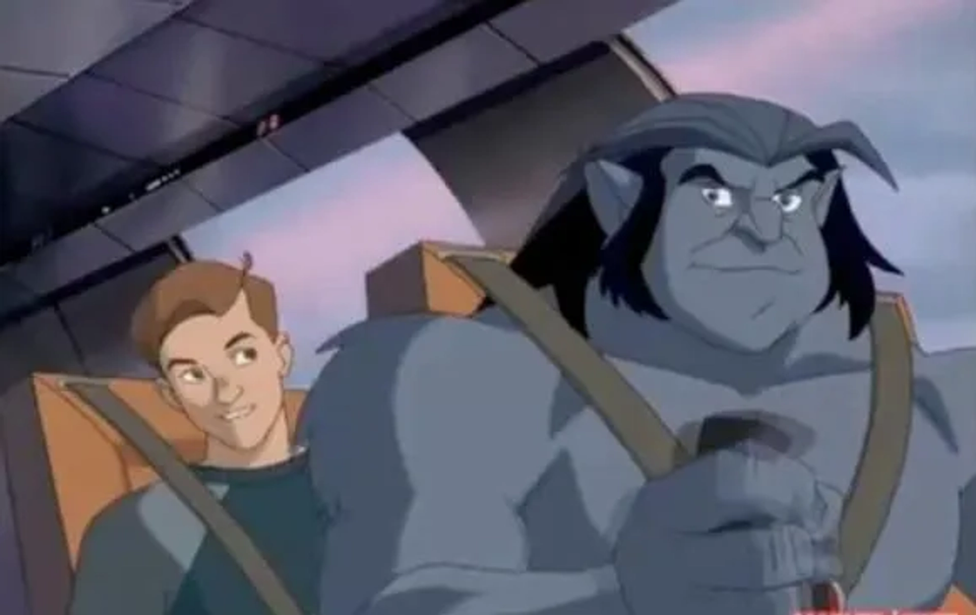 Andrew Francis and Michael Kopsa in X-Men: Evolution (2000)