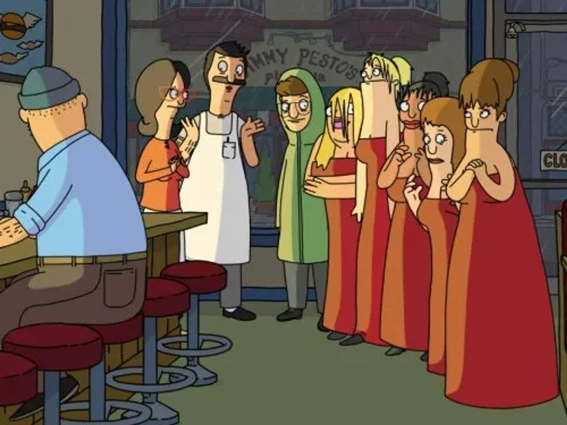 H. Jon Benjamin, Larry Murphy, and John Roberts in Bob's Burgers (2011)