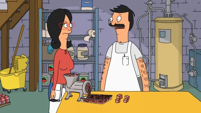 H. Jon Benjamin and John Roberts in Bob's Burgers (2011)