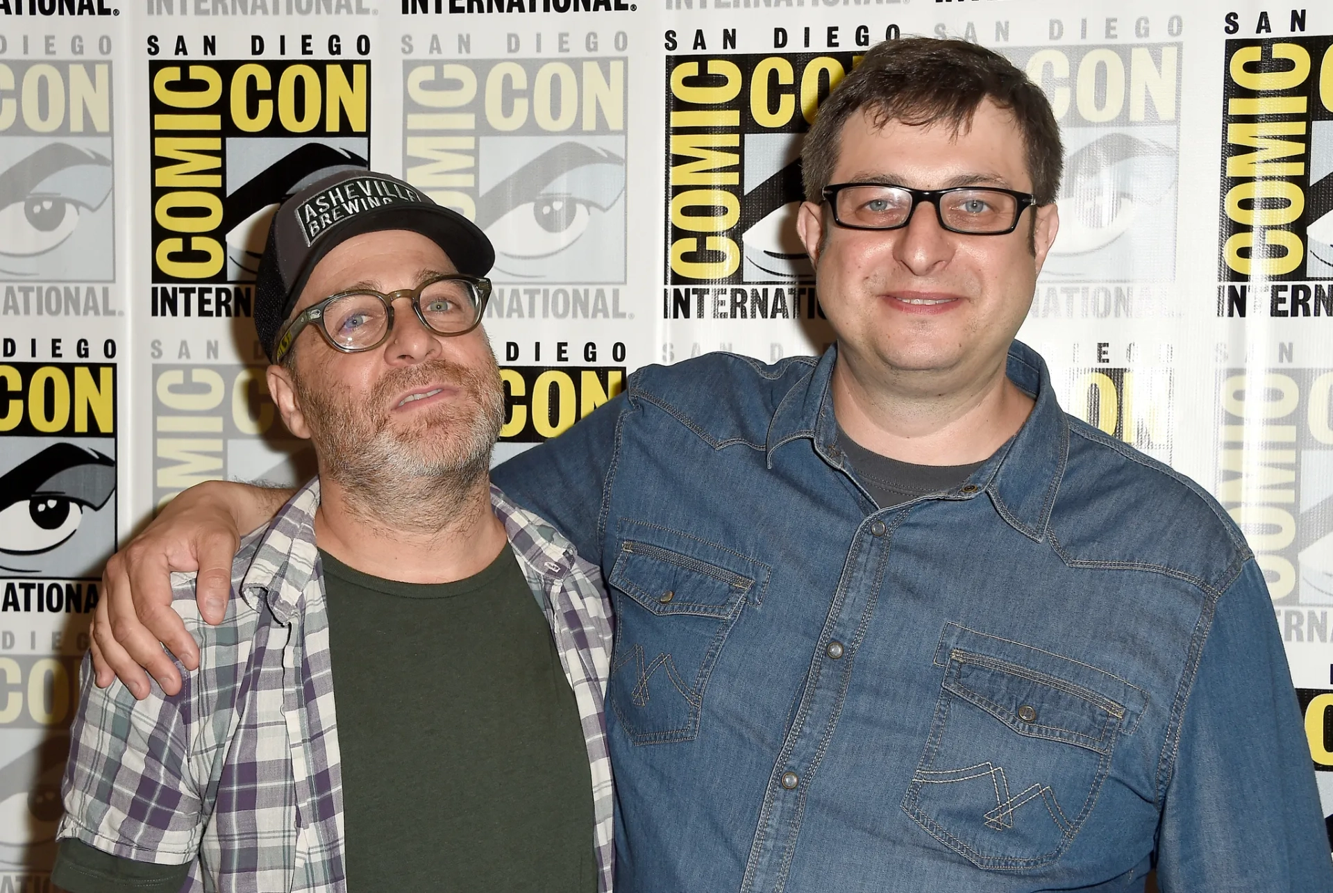 H. Jon Benjamin and Eugene Mirman at an event for Bob's Burgers (2011)