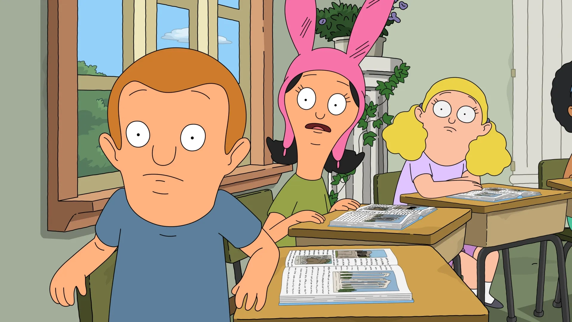 Molly Shannon, Kristen Schaal, and Brian Huskey in Bob's Burgers (2011)