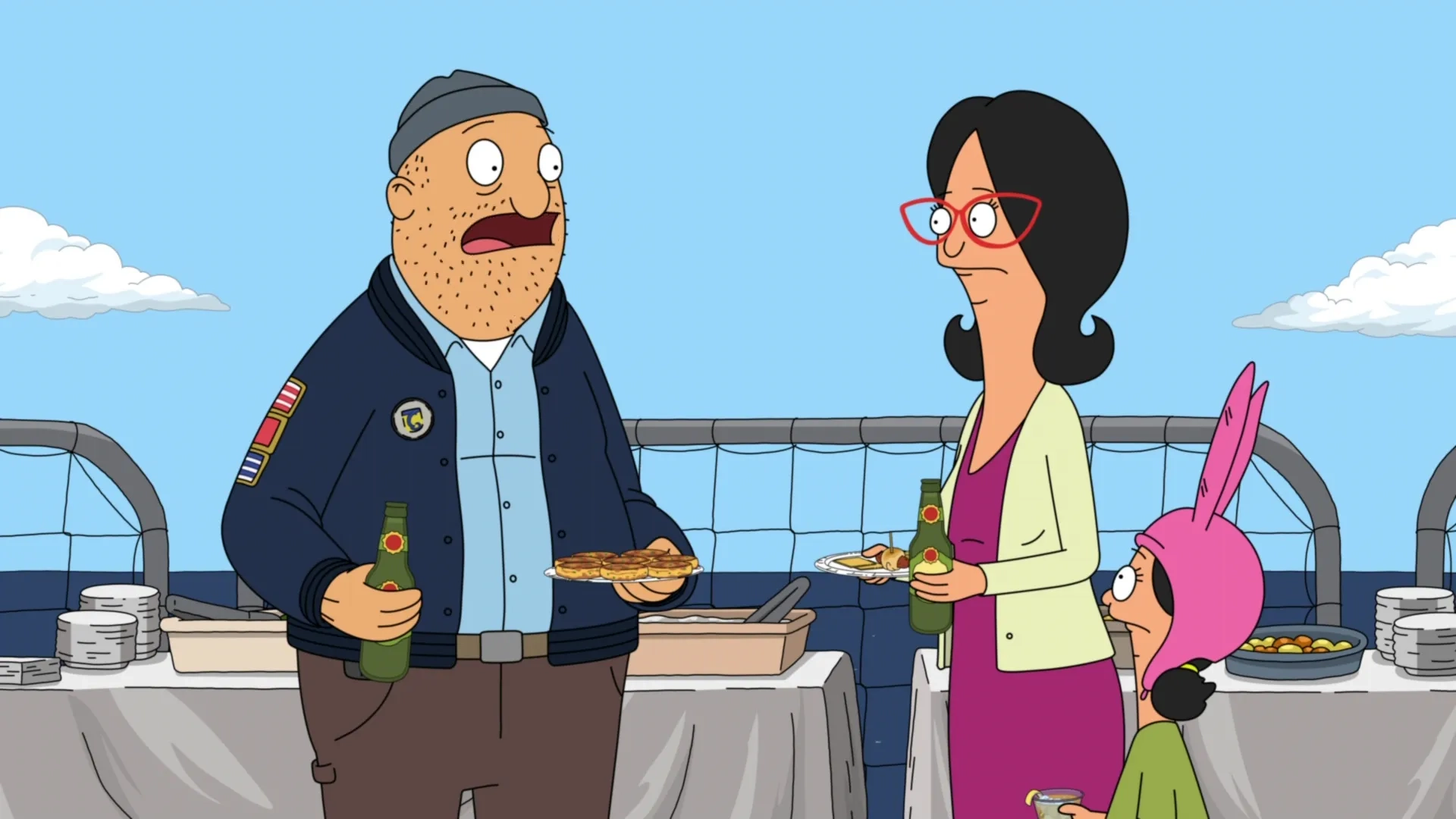 Kristen Schaal and John Roberts in Bob's Burgers (2011)