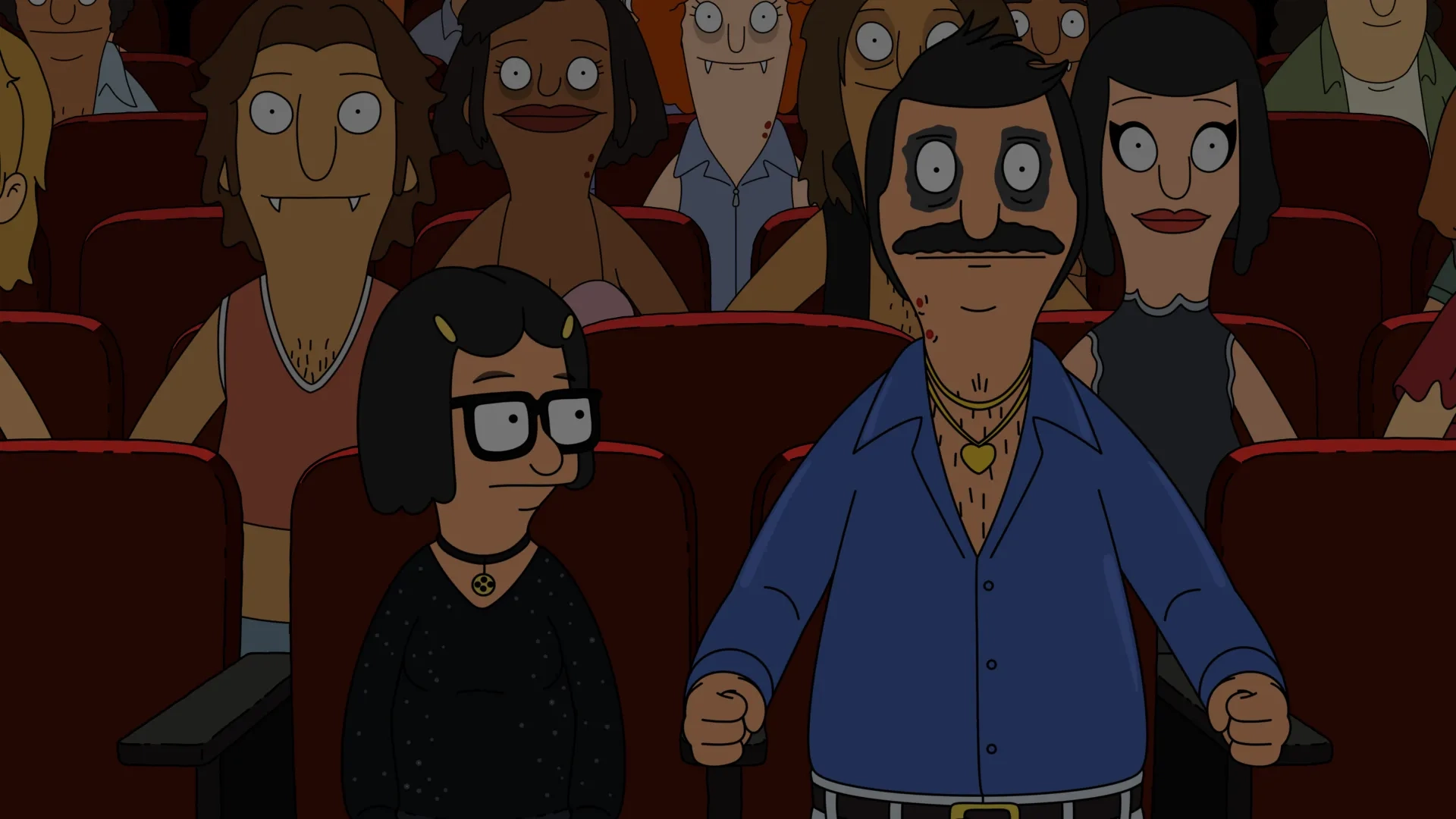 H. Jon Benjamin and Dan Mintz in Bob's Burgers: Vampire Disco Death Dance (2021)