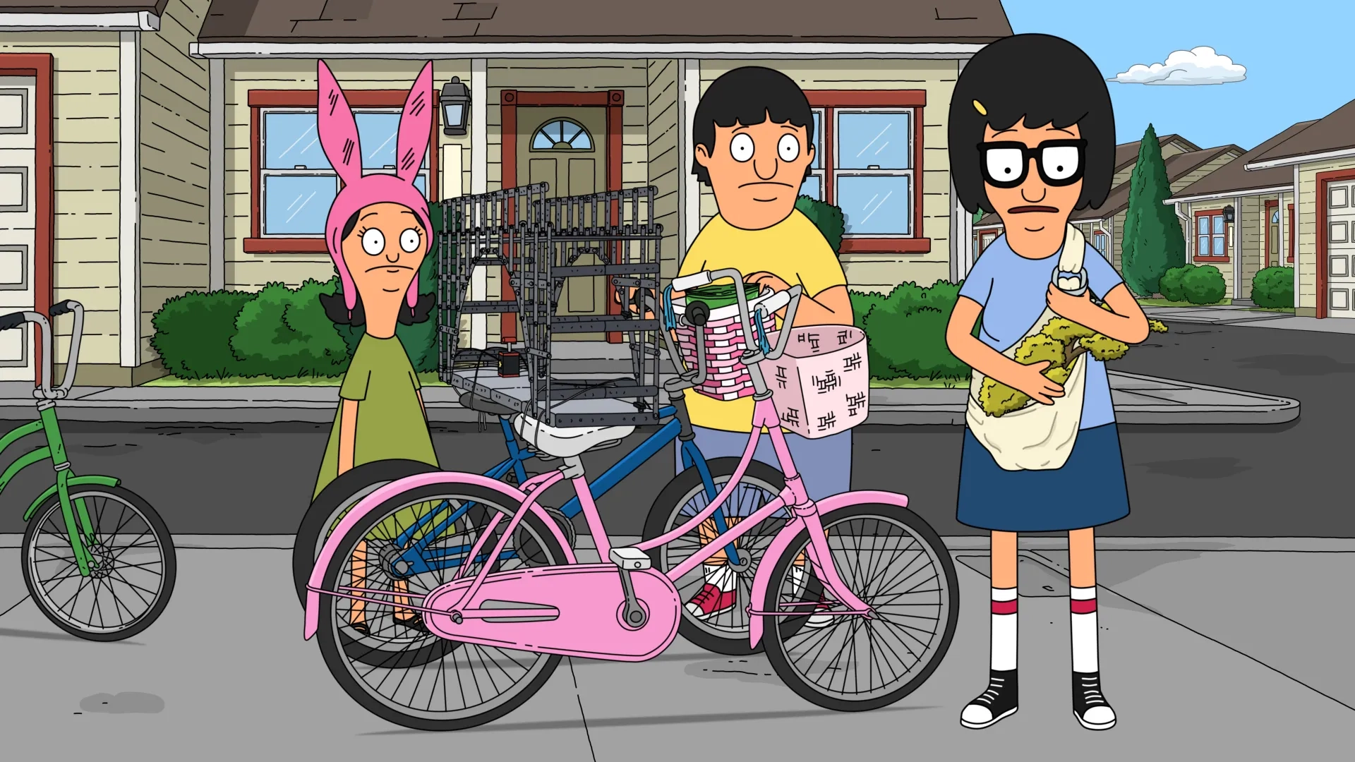 Kristen Schaal, Eugene Mirman, and Dan Mintz in Bob's Burgers: Bridge Over Troubled Rudy (2021)