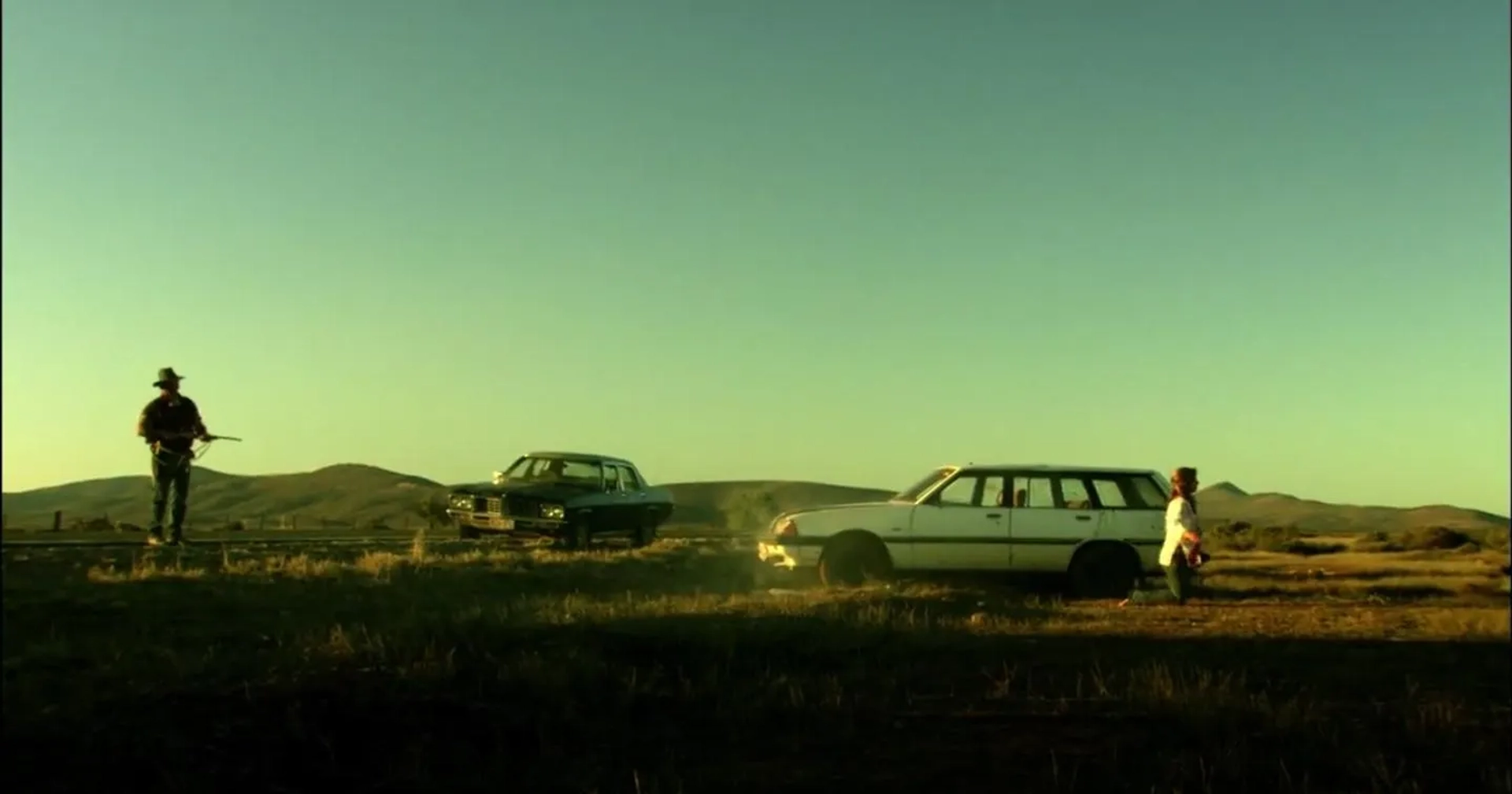 John Jarratt in Wolf Creek (2005)