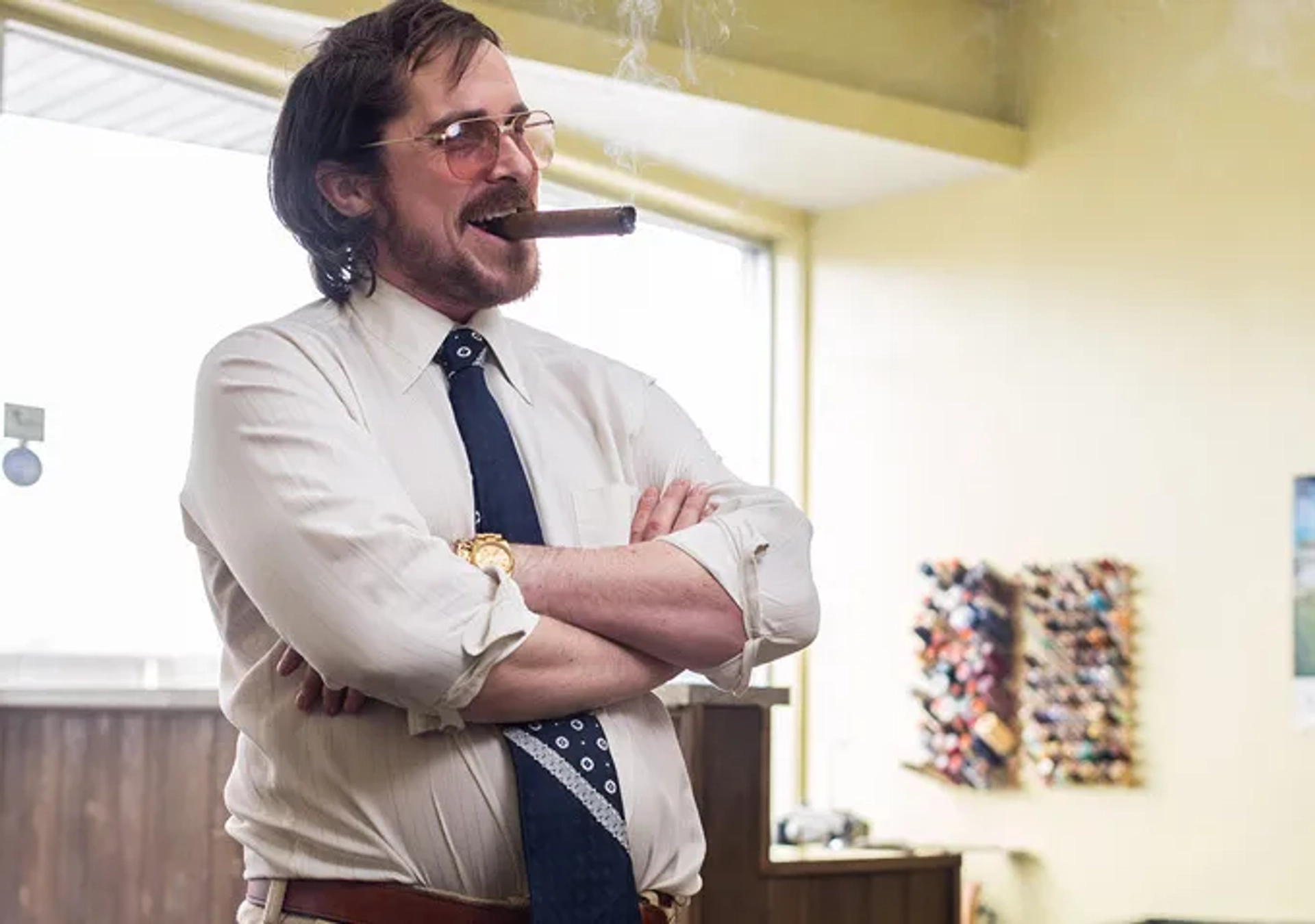 Christian Bale in American Hustle (2013)