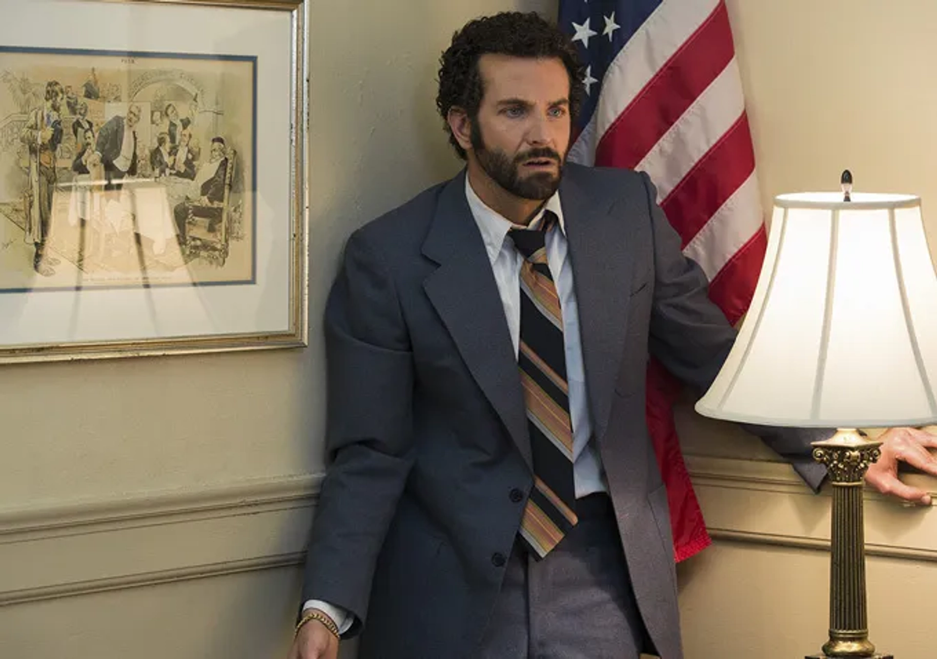 Bradley Cooper in American Hustle (2013)