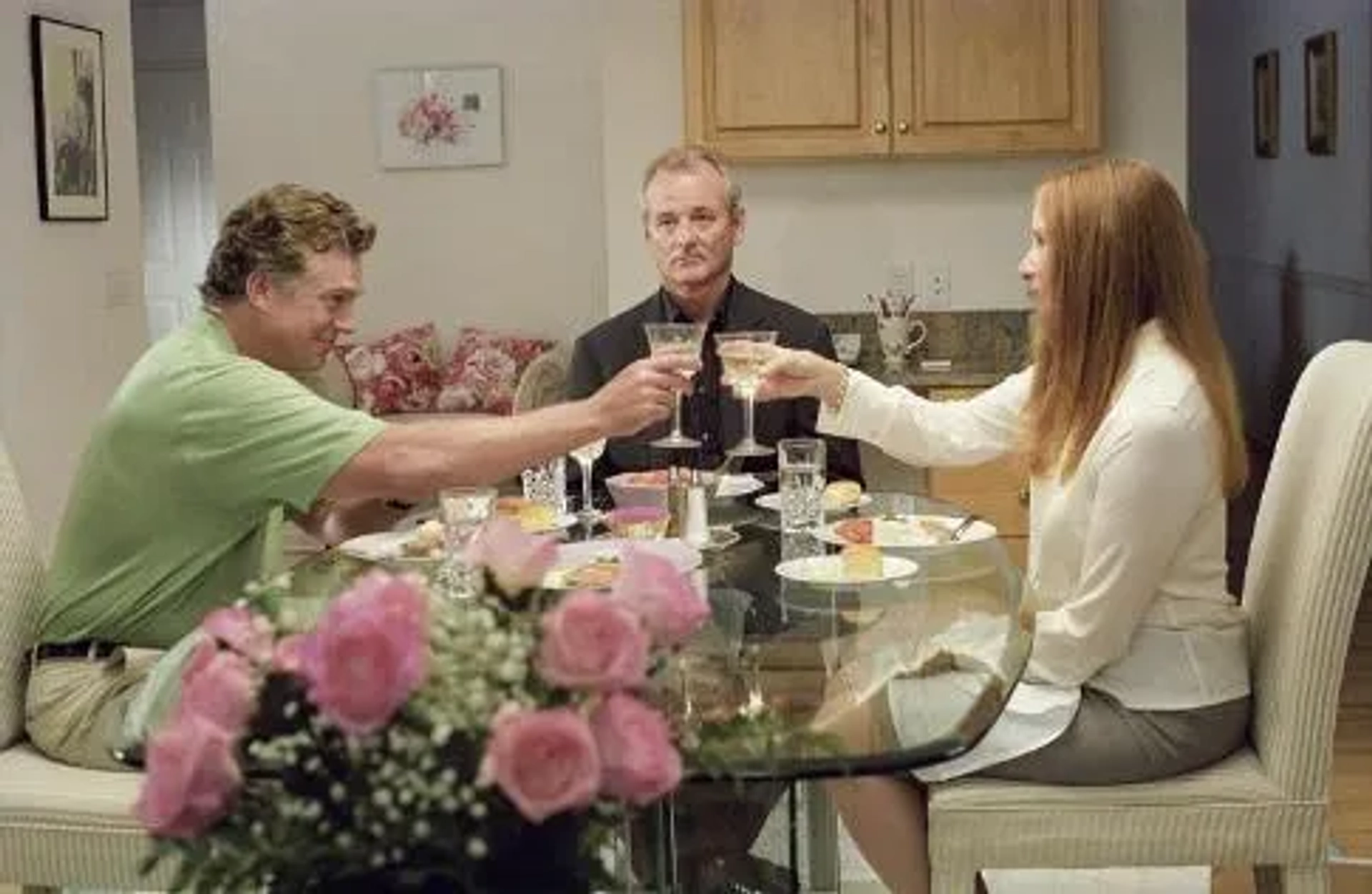 Bill Murray, Christopher McDonald, and Frances Conroy in Broken Flowers (2005)