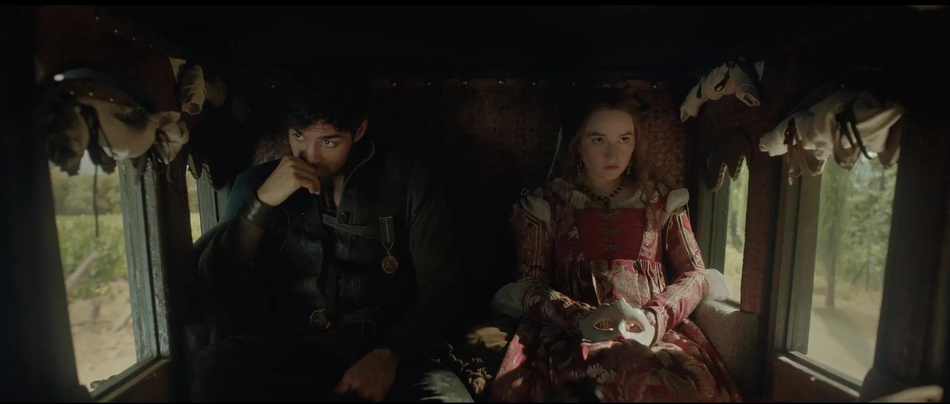 Kaitlyn Dever and Sean Teale in Rosaline (2022)