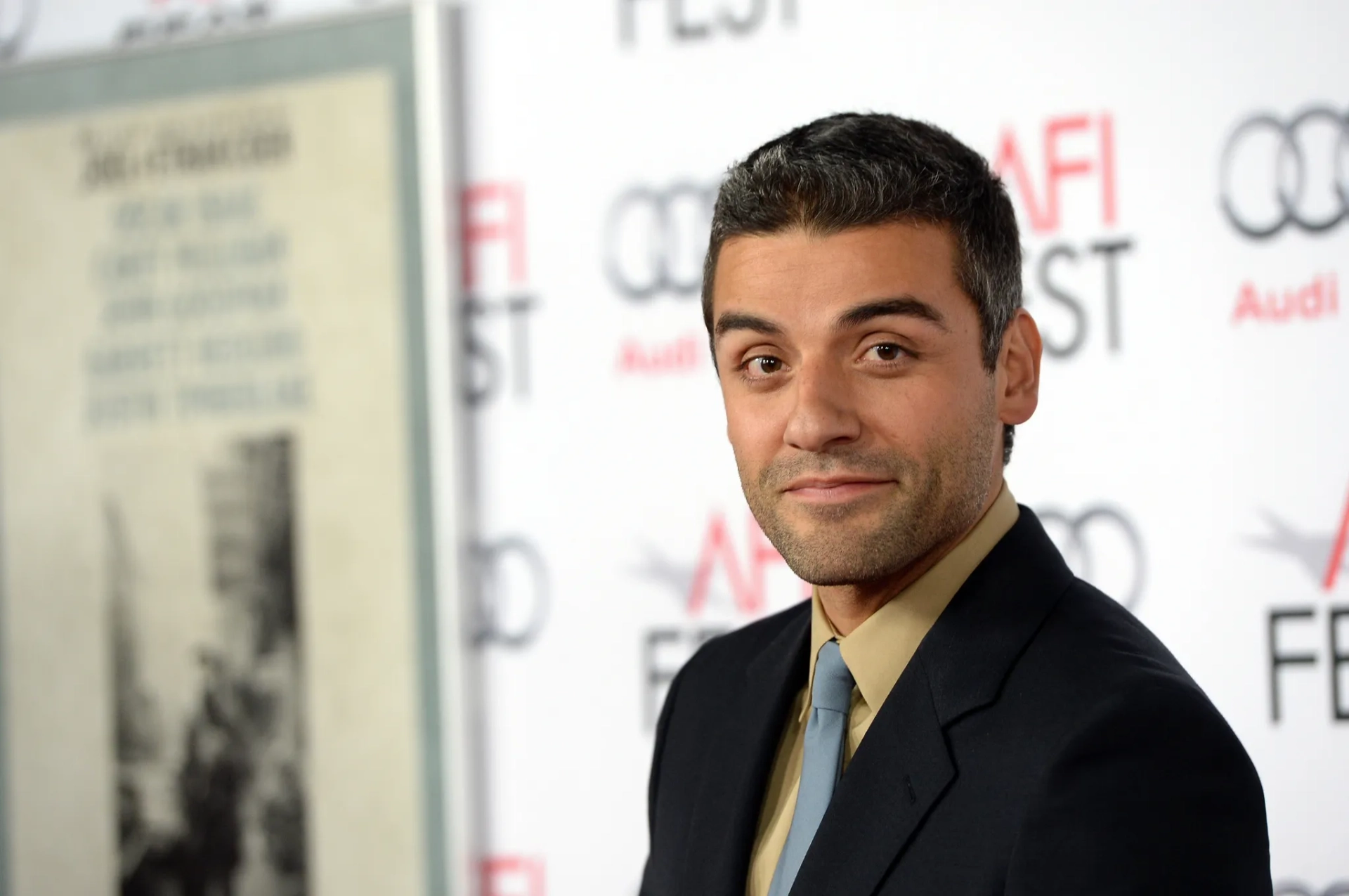 Oscar Isaac at an event for Inside Llewyn Davis (2013)