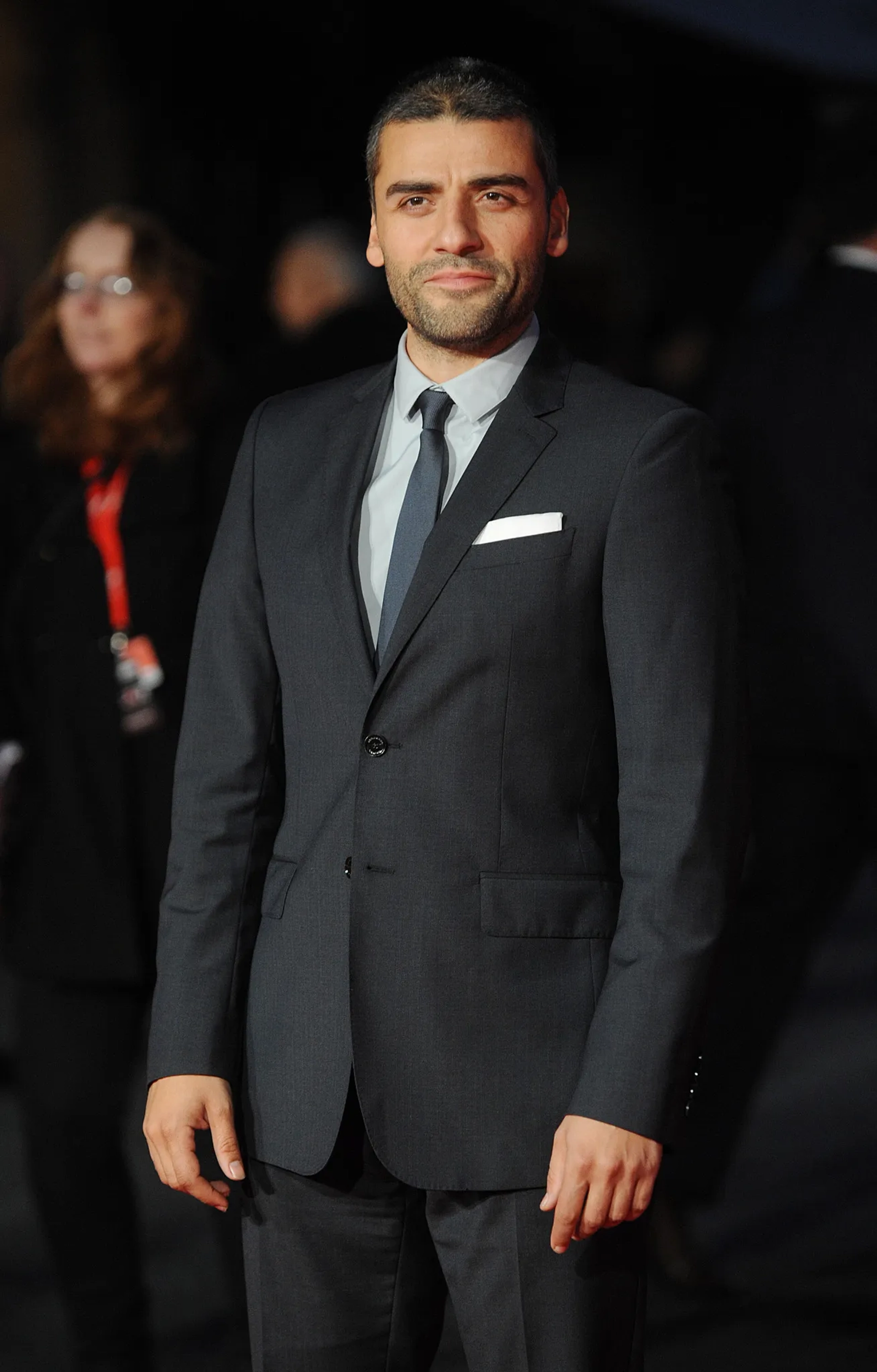 Oscar Isaac at an event for Inside Llewyn Davis (2013)