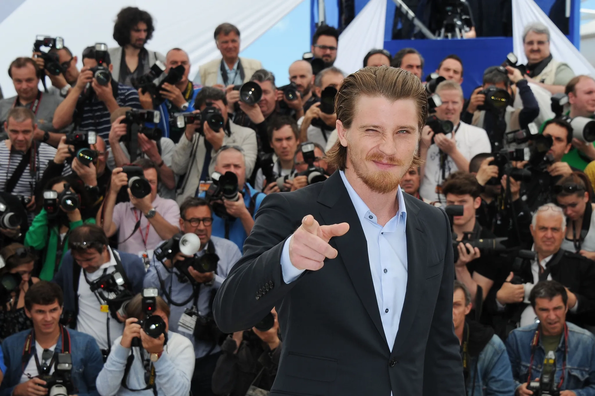 Garrett Hedlund at an event for Inside Llewyn Davis (2013)