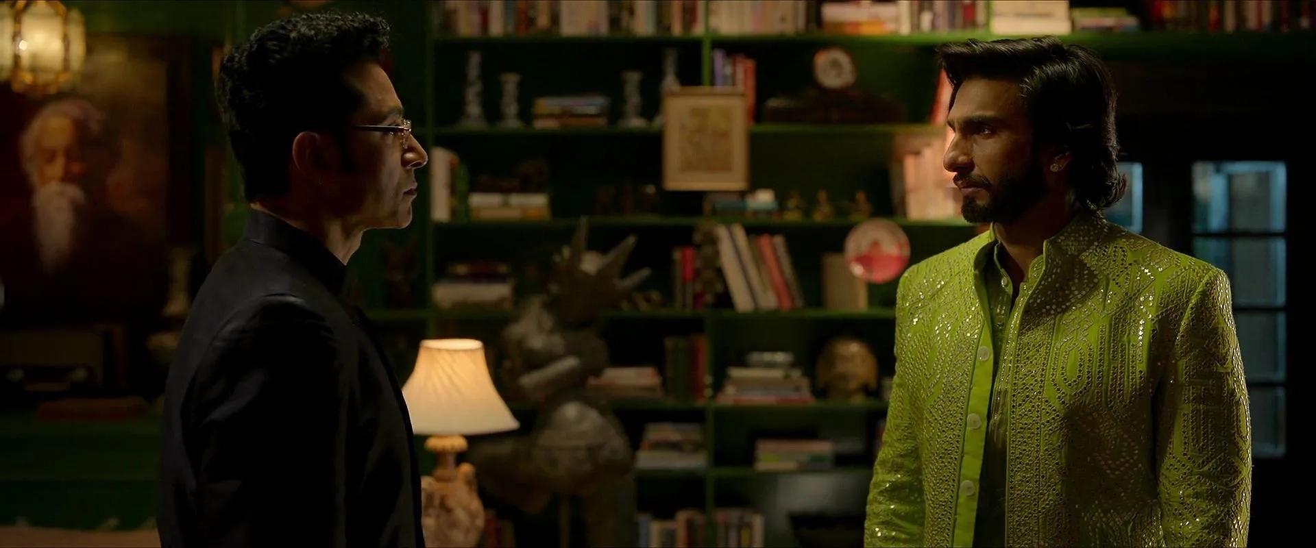 Tota Roy Chowdhury and Ranveer Singh in Rocky Aur Rani Kii Prem Kahaani (2023)