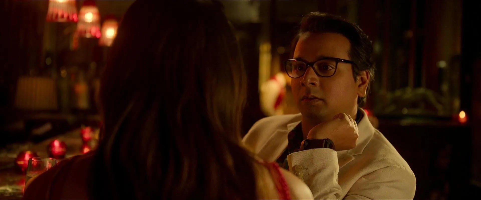 Alia Bhatt and Namit Das in Rocky Aur Rani Kii Prem Kahaani (2023)