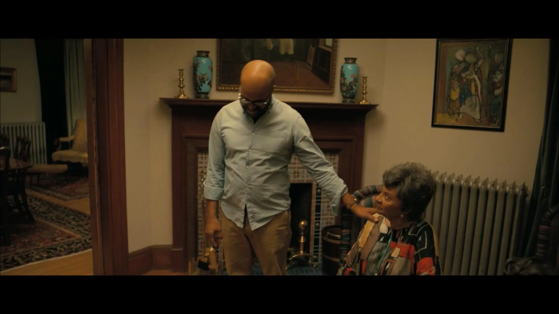 Leslie Uggams and Jeffrey Wright in American Fiction (2023)