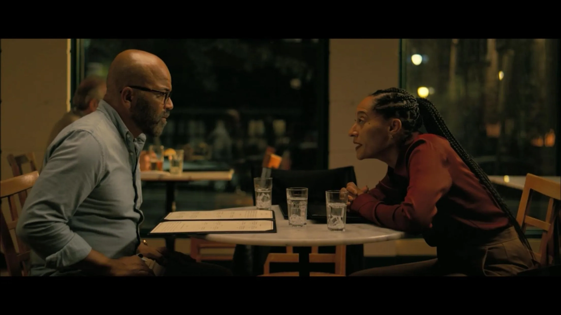 Tracee Ellis Ross and Jeffrey Wright in American Fiction (2023)