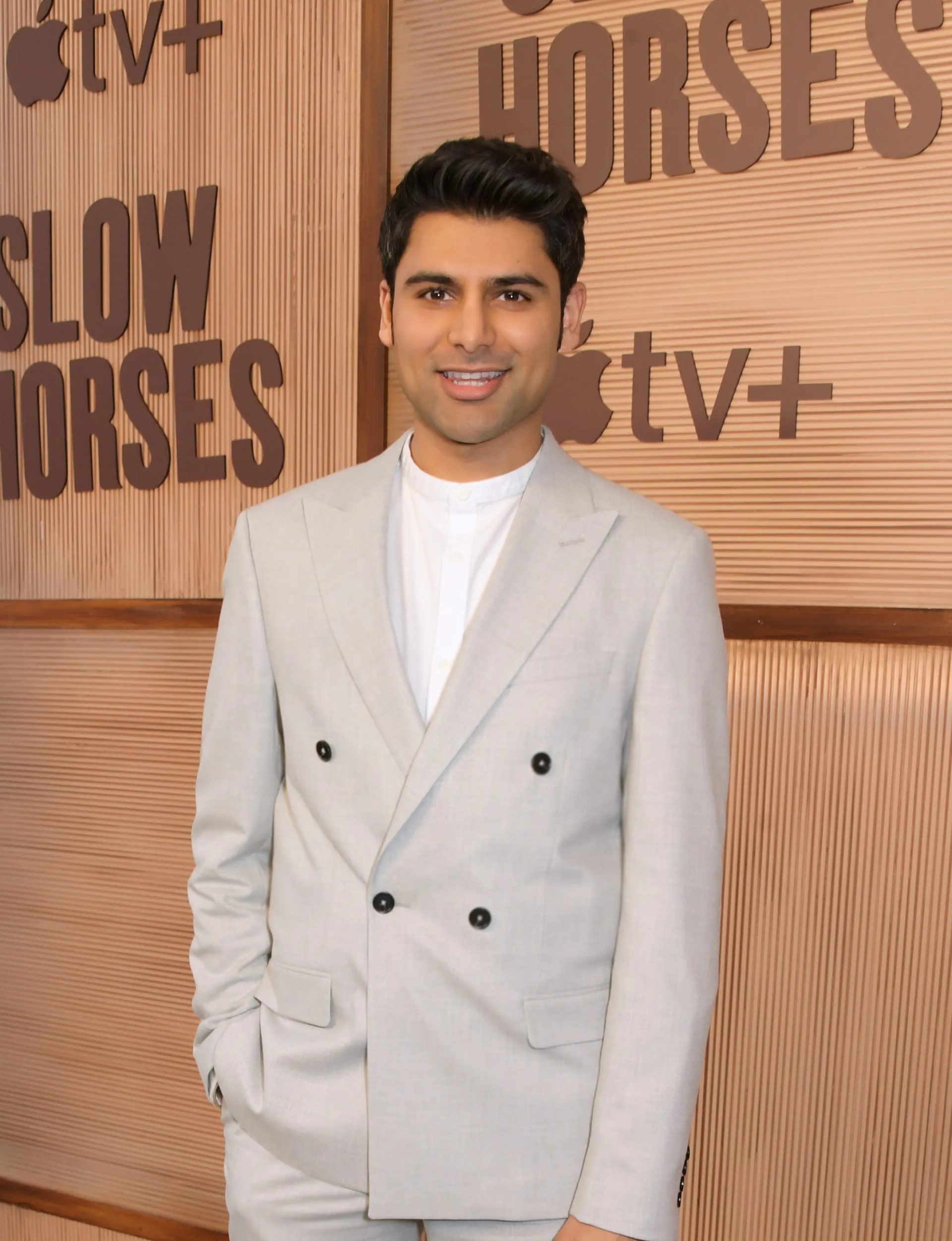 Antonio Aakeel attends the Slow Horses premiere in London