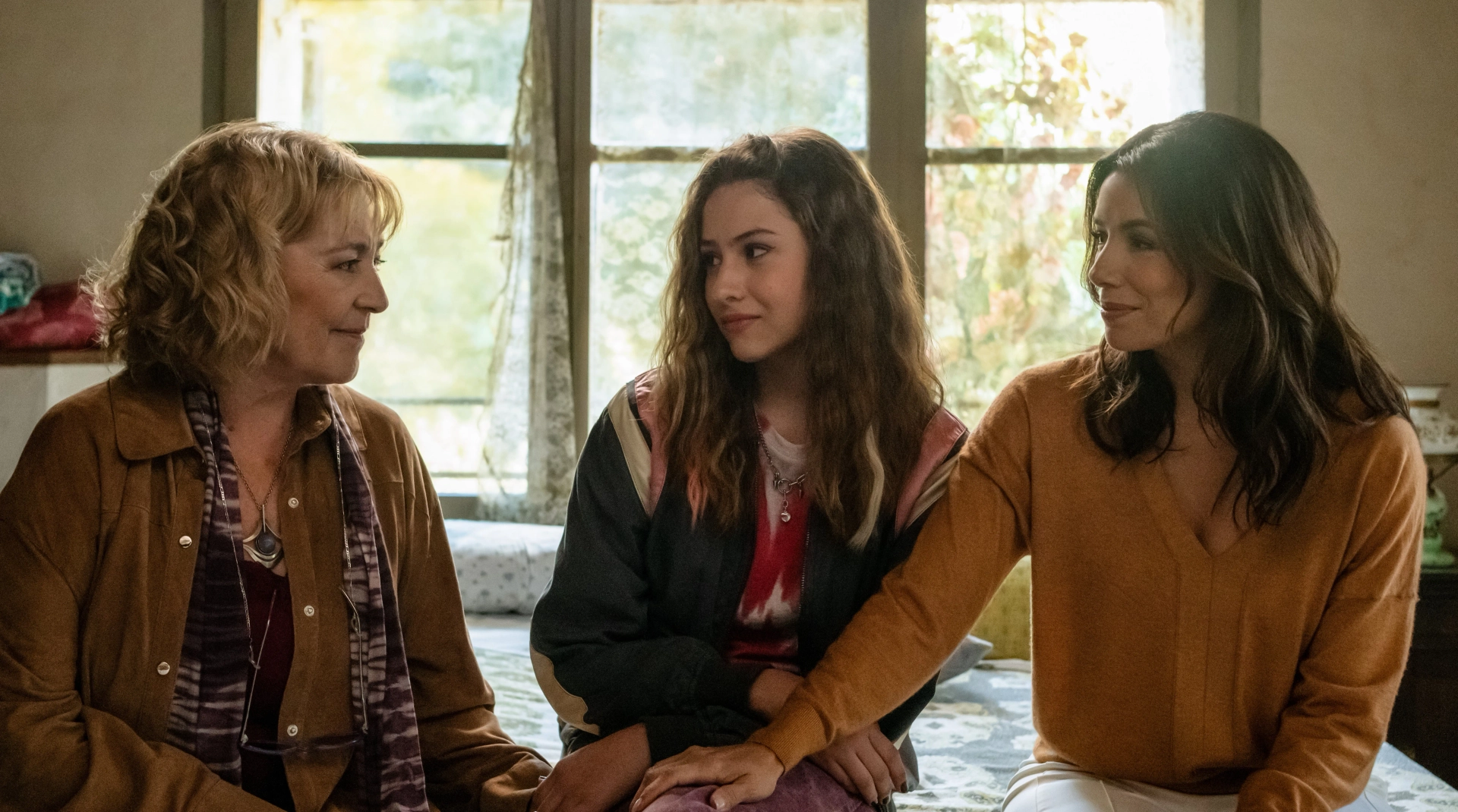 Eva Longoria, Carmen Maura, and Victoria Bazua in Land of Women (2024)