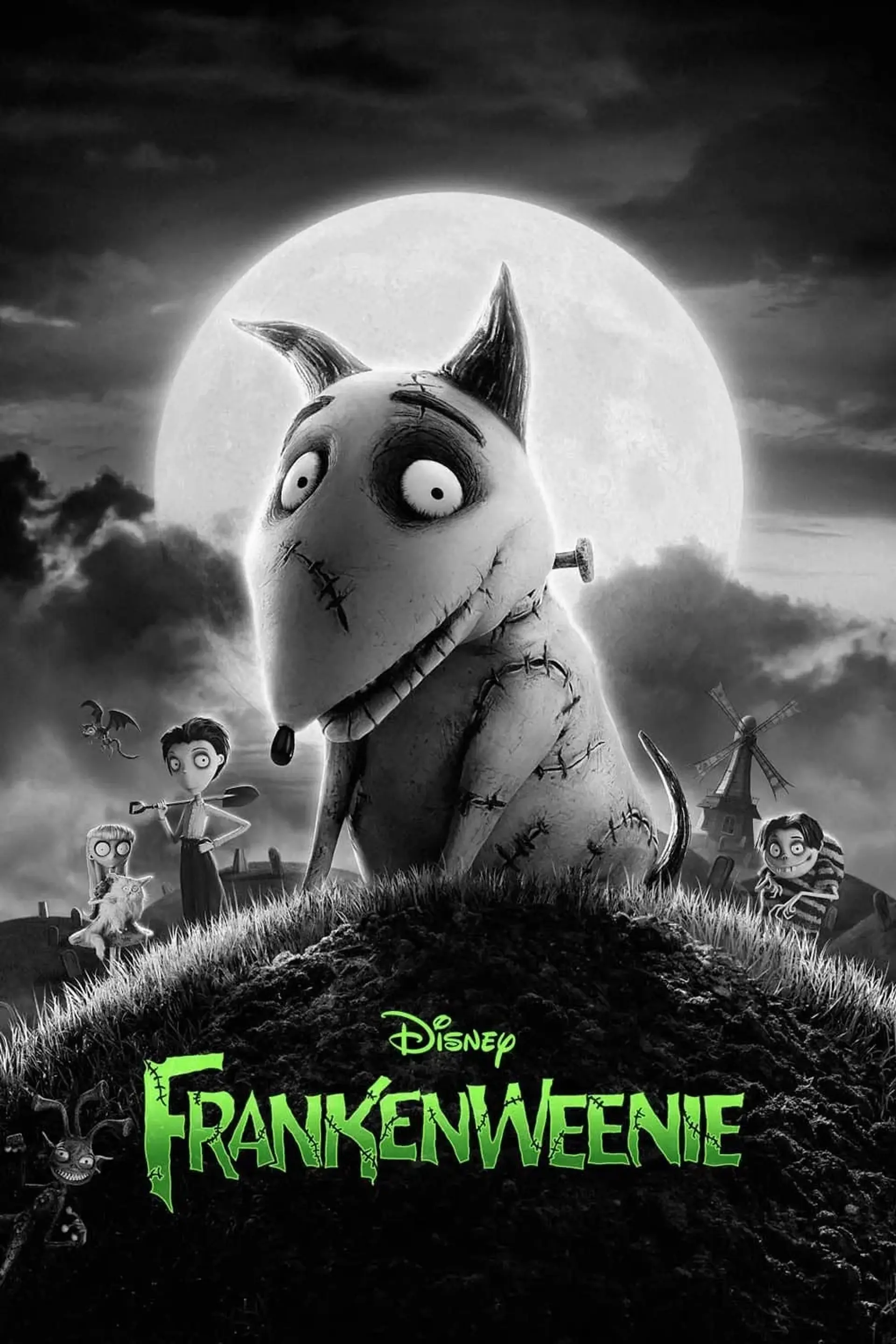 انیمیشن فرنکن‌وینی (Frankenweenie 2012)