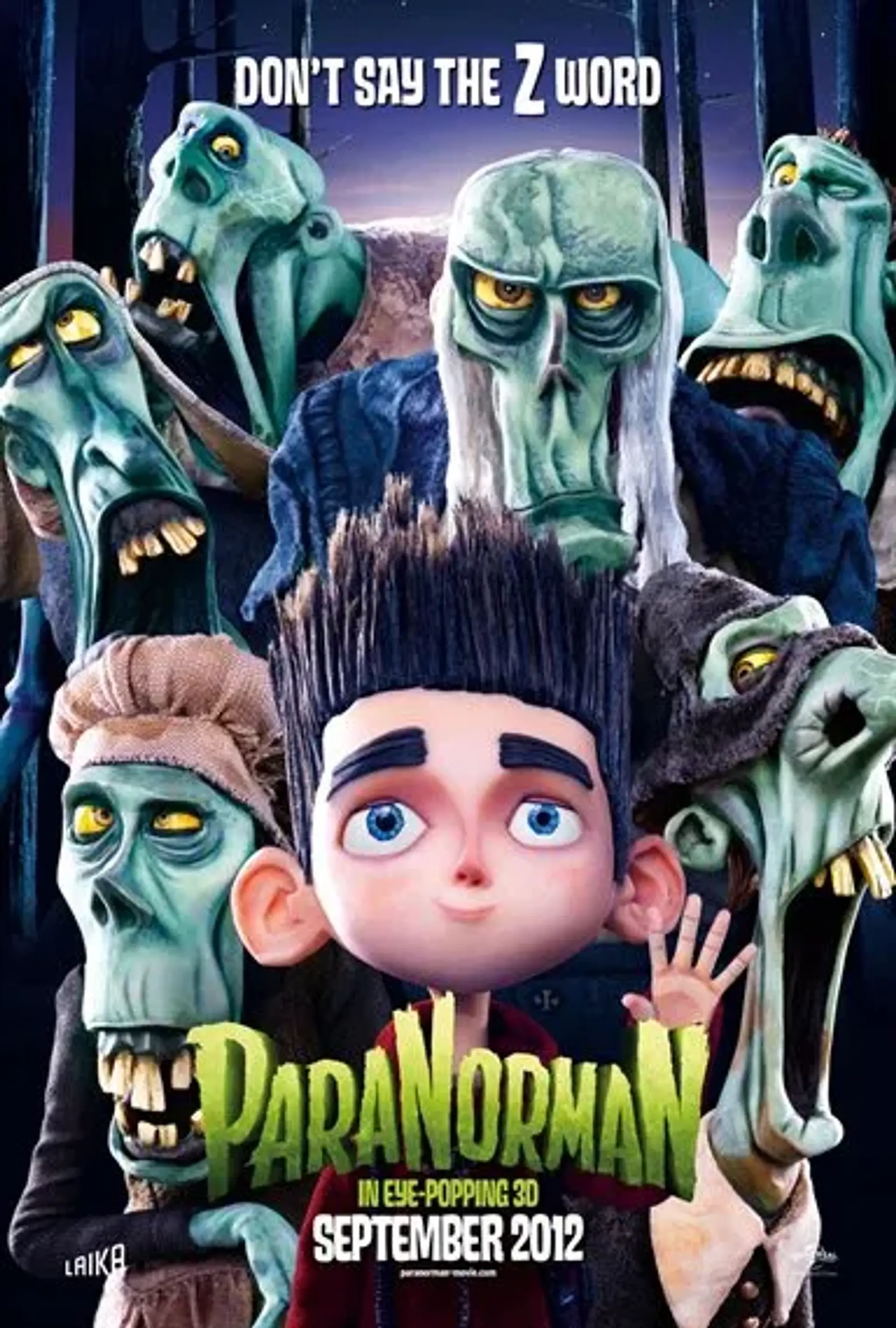 انیمیشن پارانورمن (ParaNorman 2012)