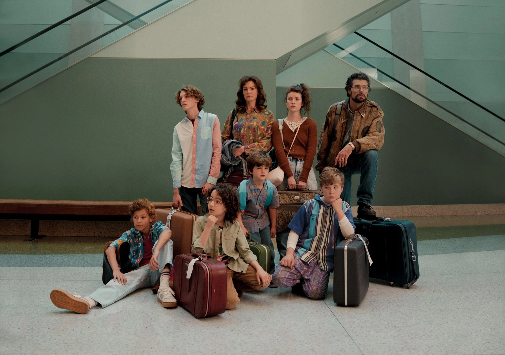 Angus K. Caldwell, Daisy Betts, Joel Smallbone, Kirrilee Berger, Tenz McCall, Paul Luke Bonenfant, Diesel La Torraca, and JJ Pantano in Unsung Hero (2024)