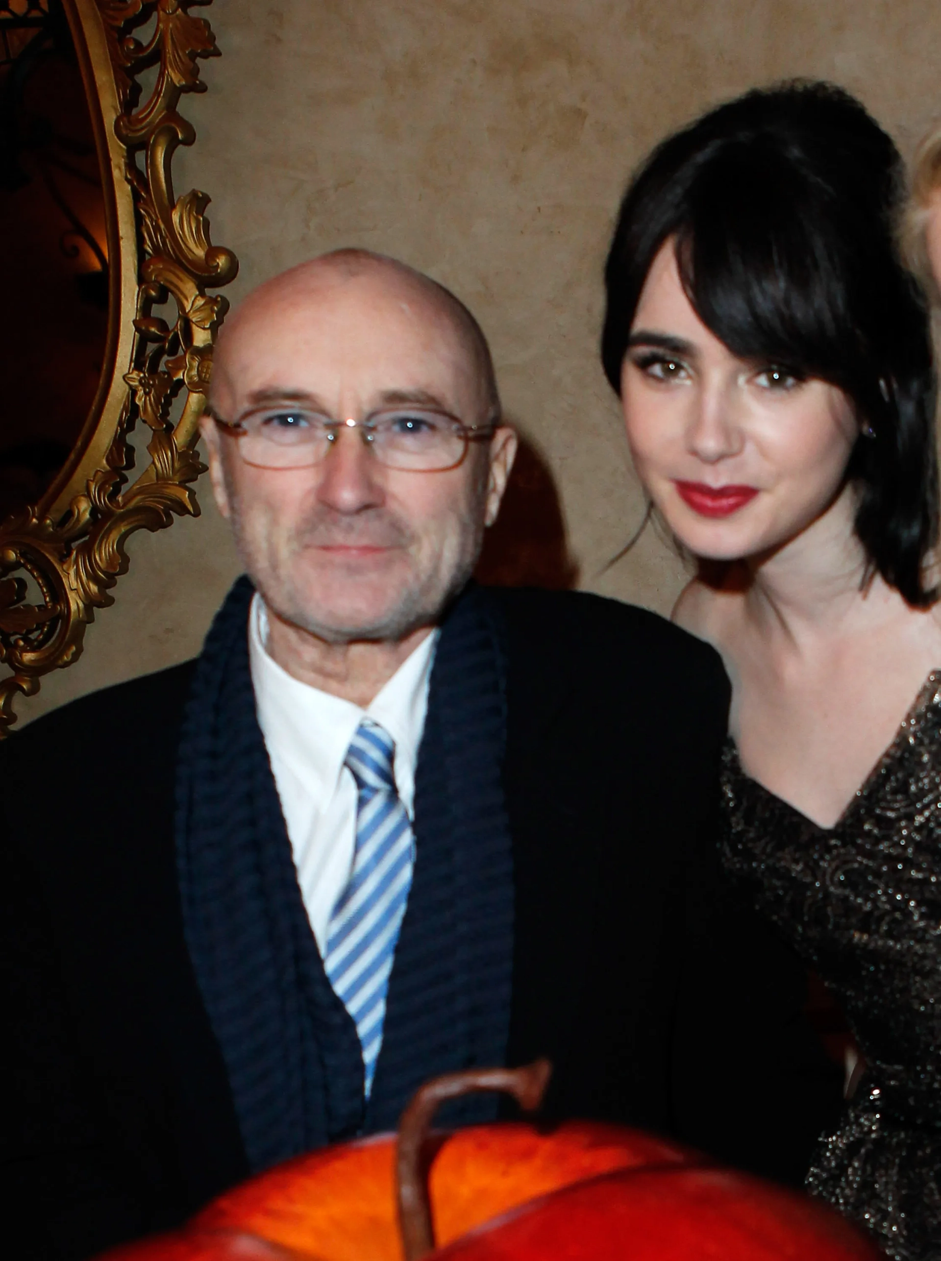 Phil Collins and Lily Collins at an event for Mirror Mirror (2012)