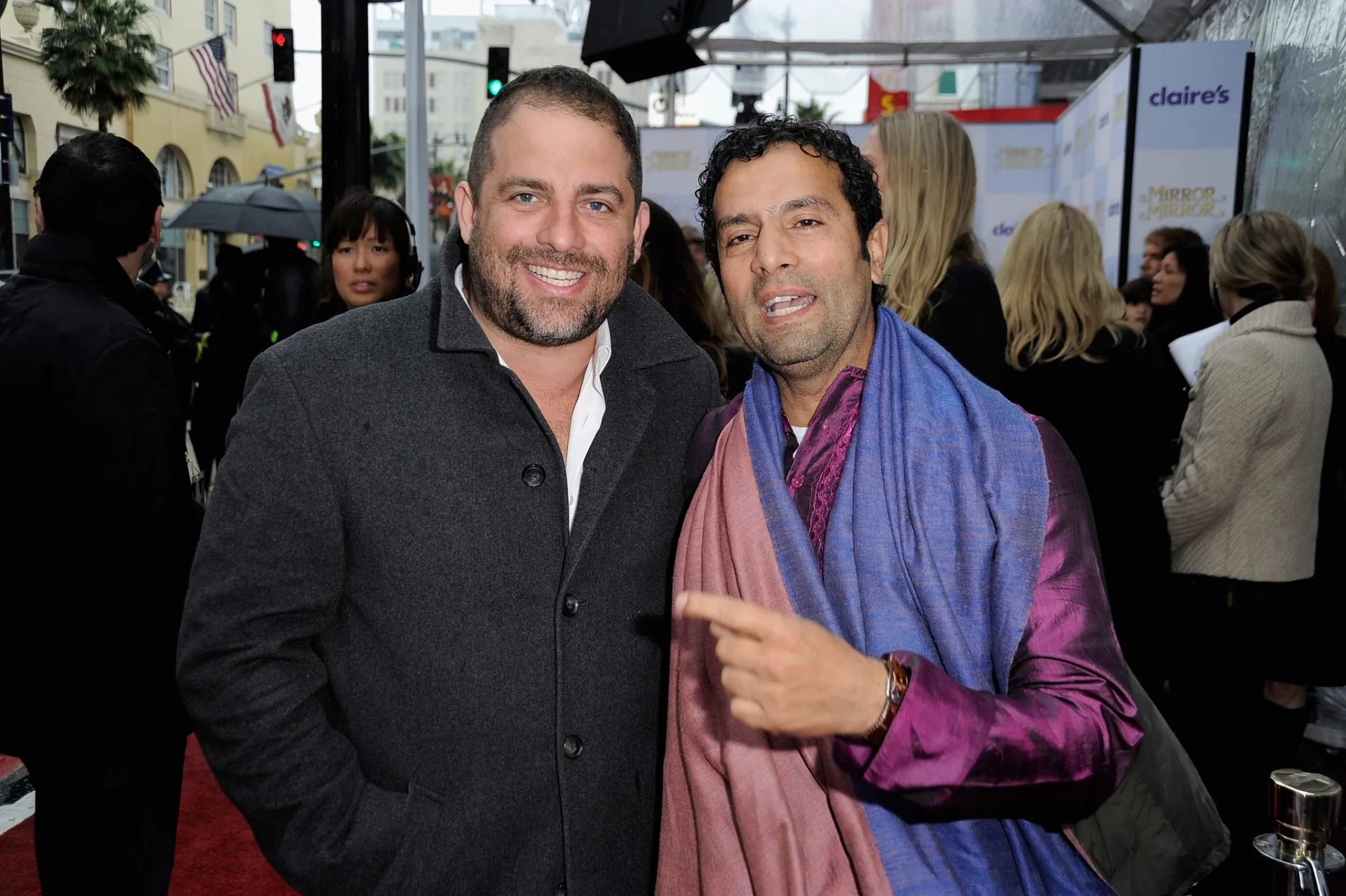 Brett Ratner and Tarsem Singh at an event for Mirror Mirror (2012)