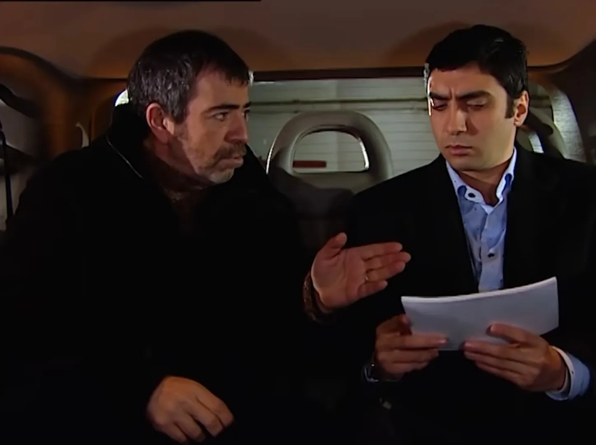 Selçuk Yöntem and Necati Sasmaz in The Valley of the Wolves (2003)