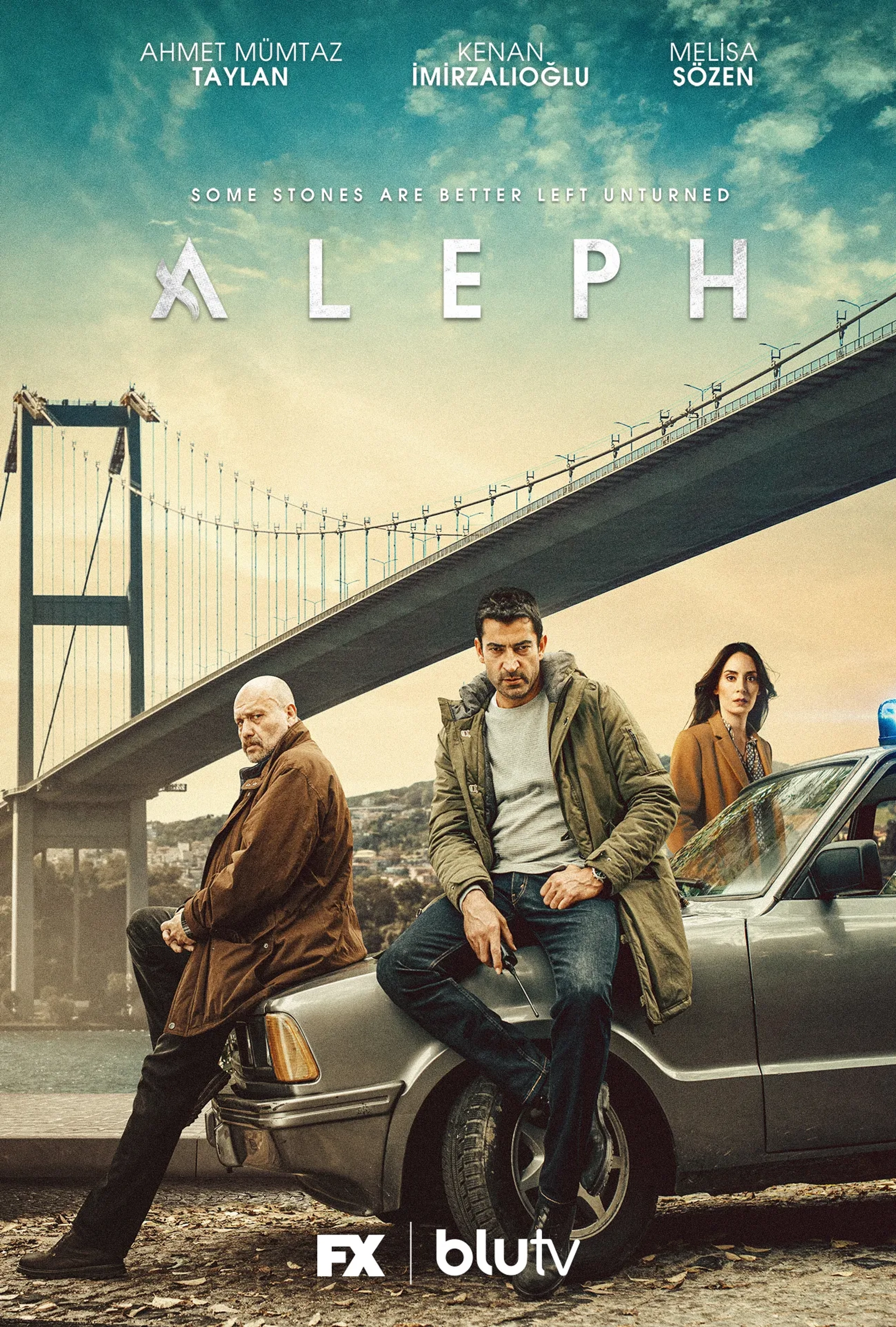 Kenan Imirzalioglu, Ahmet Mümtaz Taylan, and Melisa Sözen in Alef (2020)