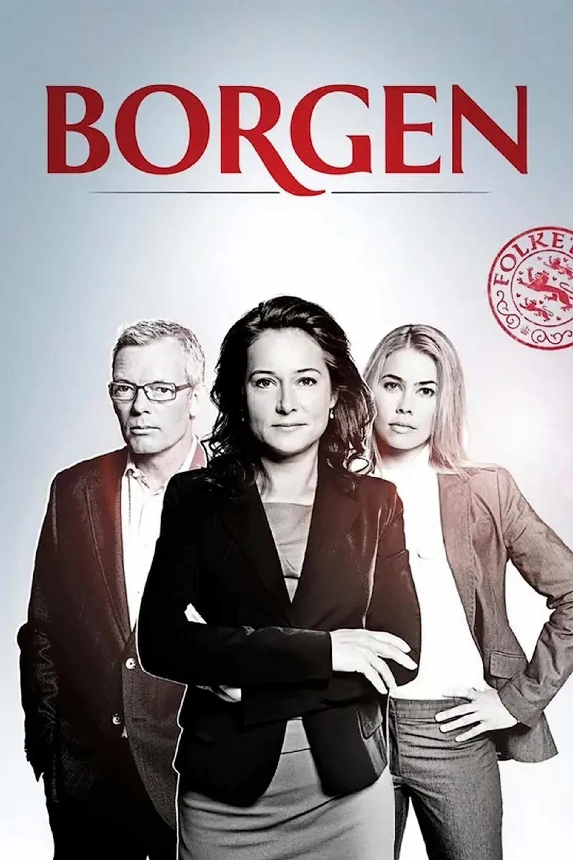 Sidse Babett Knudsen, Søren Malling, and Birgitte Hjort Sørensen in Borgen (2010)