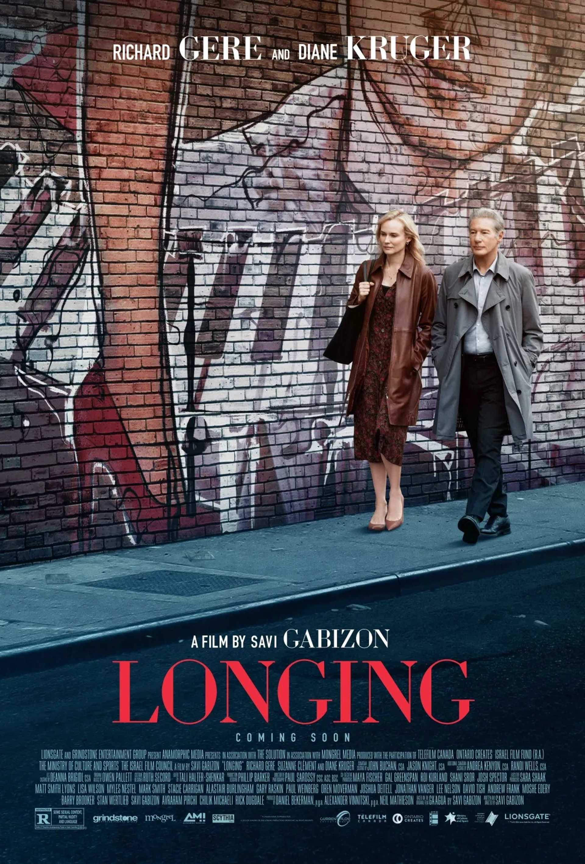 Richard Gere and Diane Kruger in Longing (2024)
